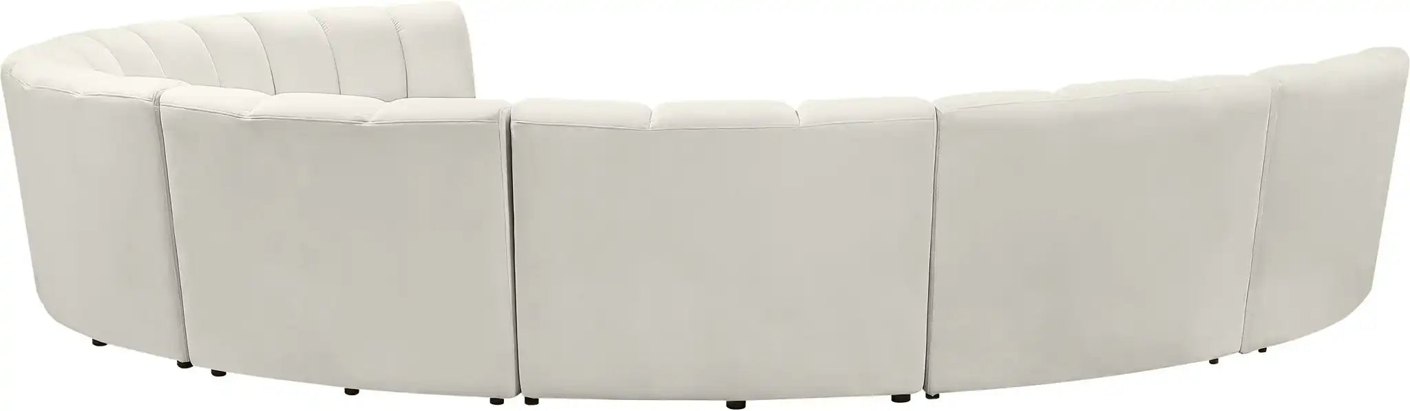 Infinity - 8 Piece Velvet Modular Sectional