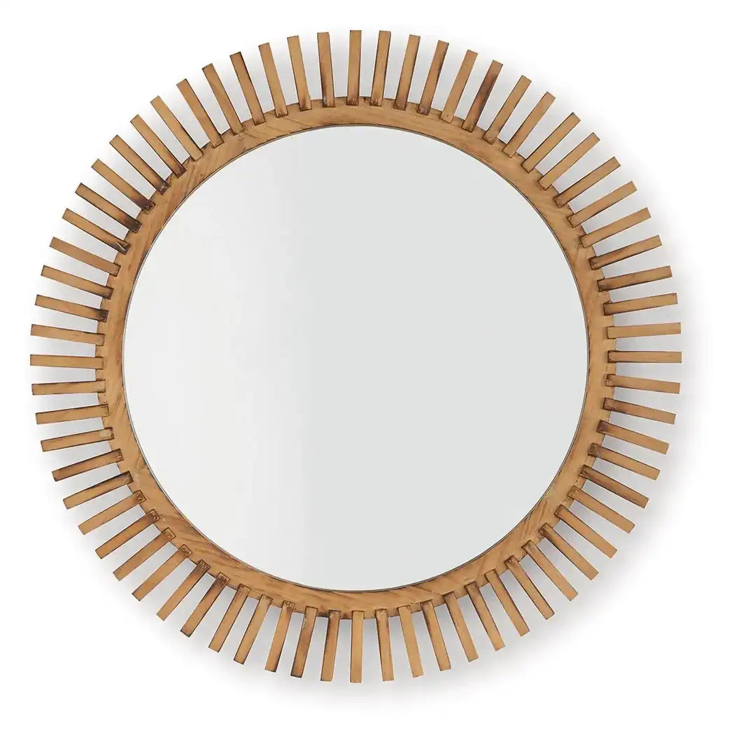 Tedwell - Accent Mirror - Brown - Best Buy Furniture