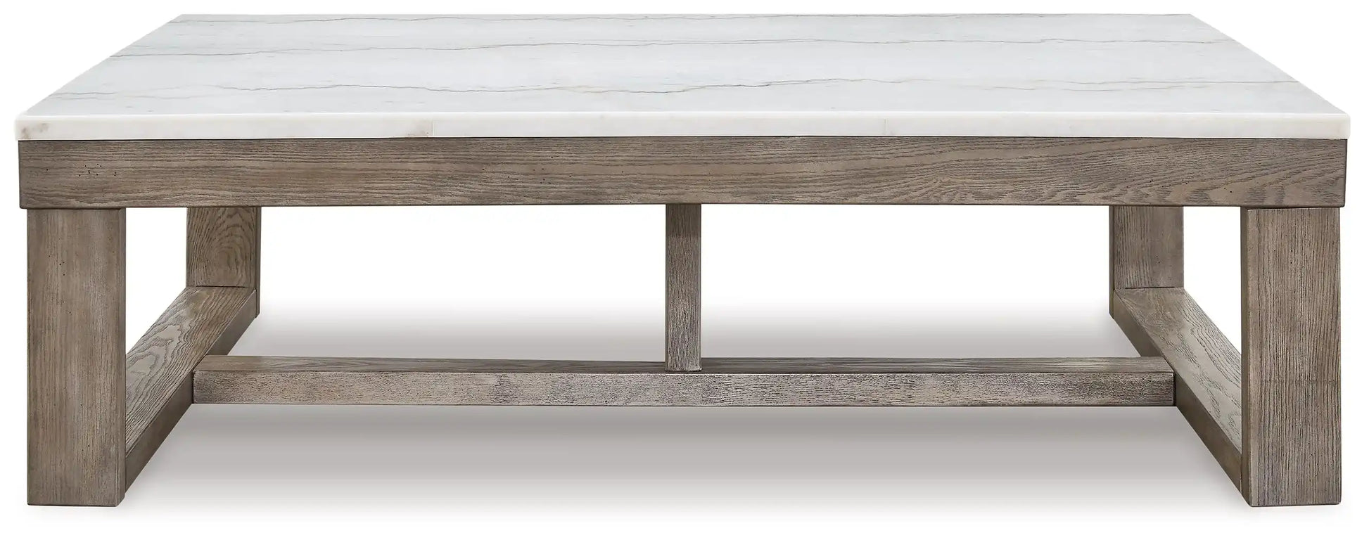 Loyaska - Rectangular Cocktail Table - Brown / Ivory - Best Buy Furniture