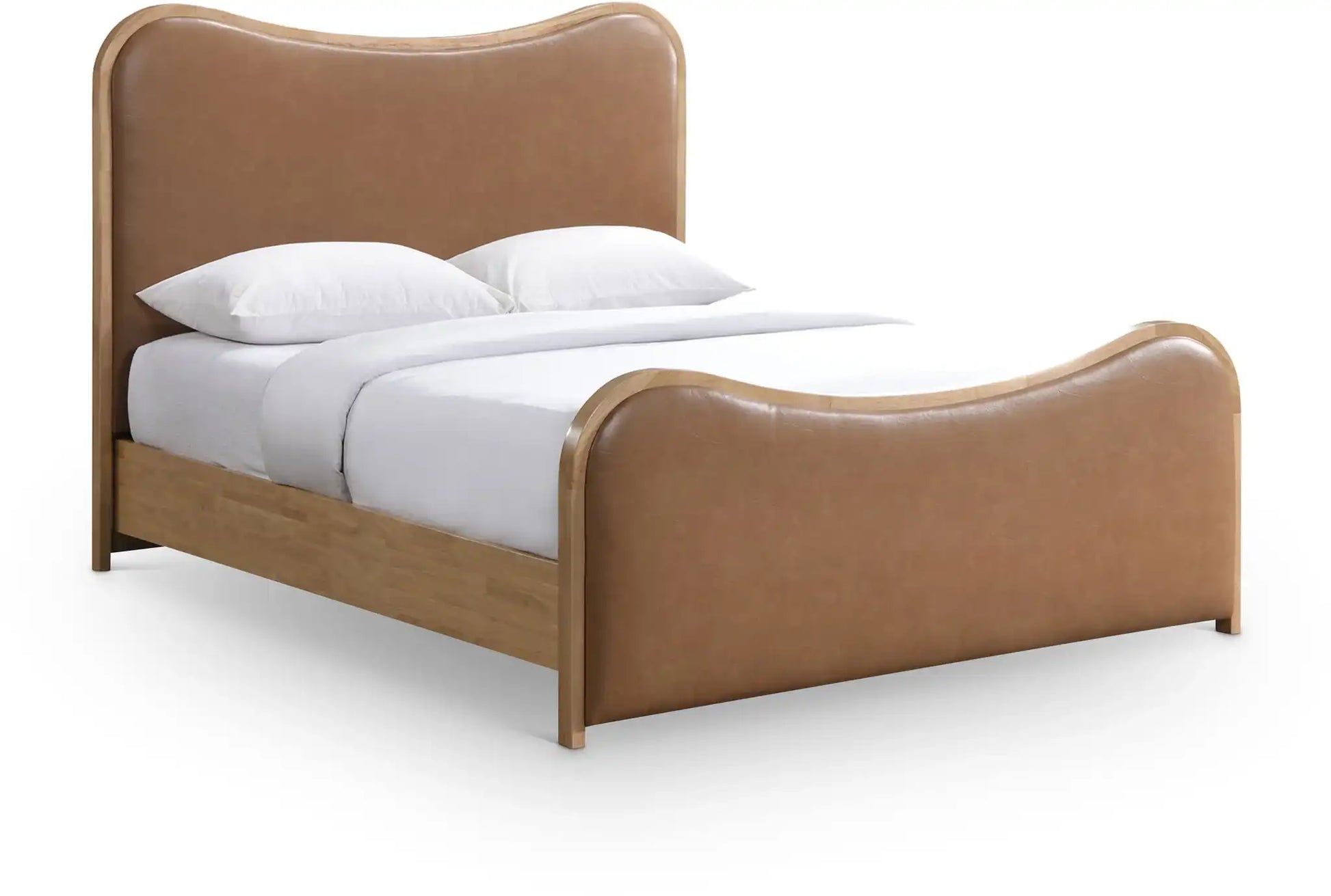 Arvada - Vegan Leather Bed - Best Buy Furniture