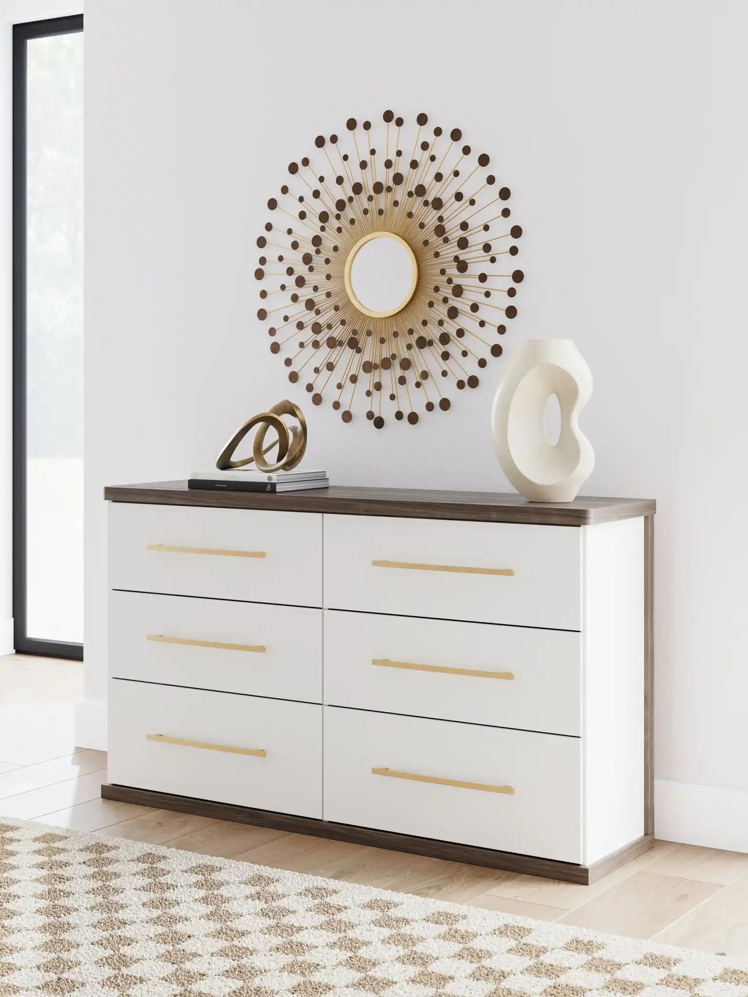 Kendanport - Six Drawer Dresser - Best Buy Furniture