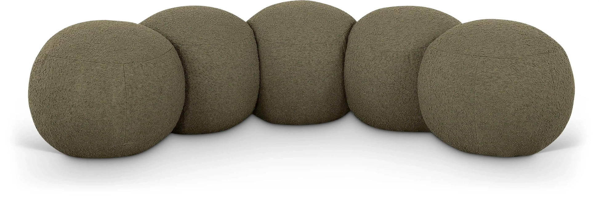 Apollo - Boucle Fabric Bench - Best Buy Furniture