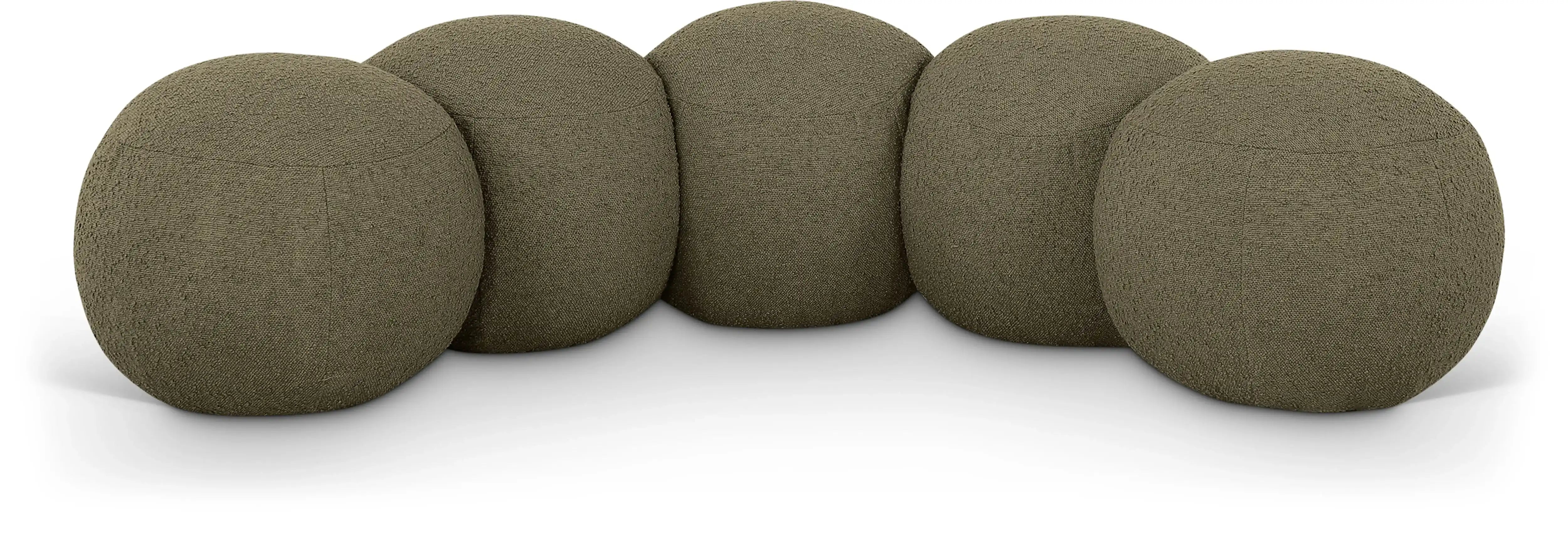 Apollo - Boucle Fabric Bench - Best Buy Furniture