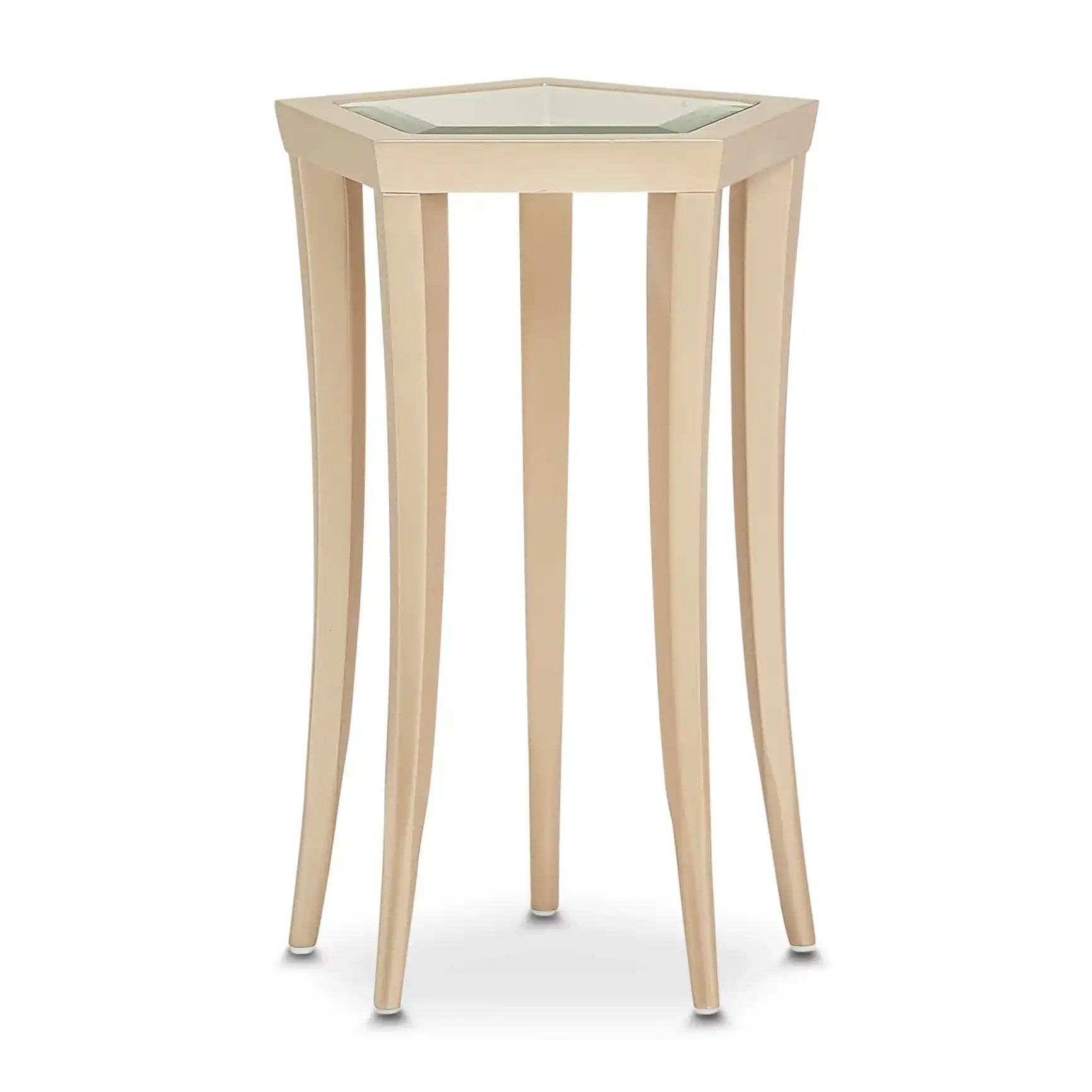 La Rachelle - Chairside Table - Champagne - Best Buy Furniture