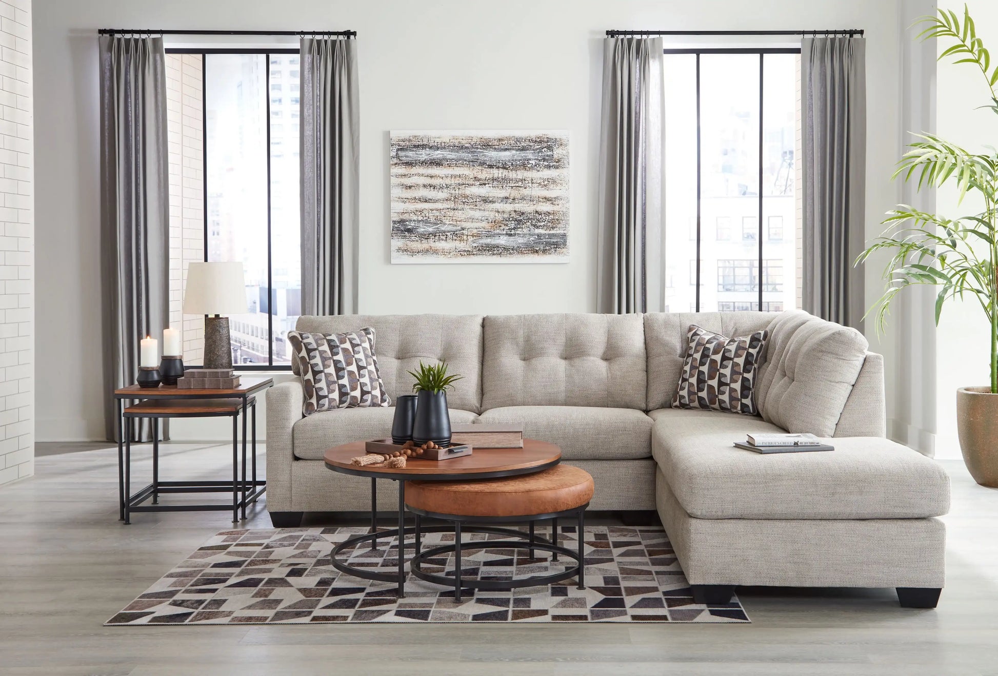 Mahoney - Sectional - Best Buy Furniture