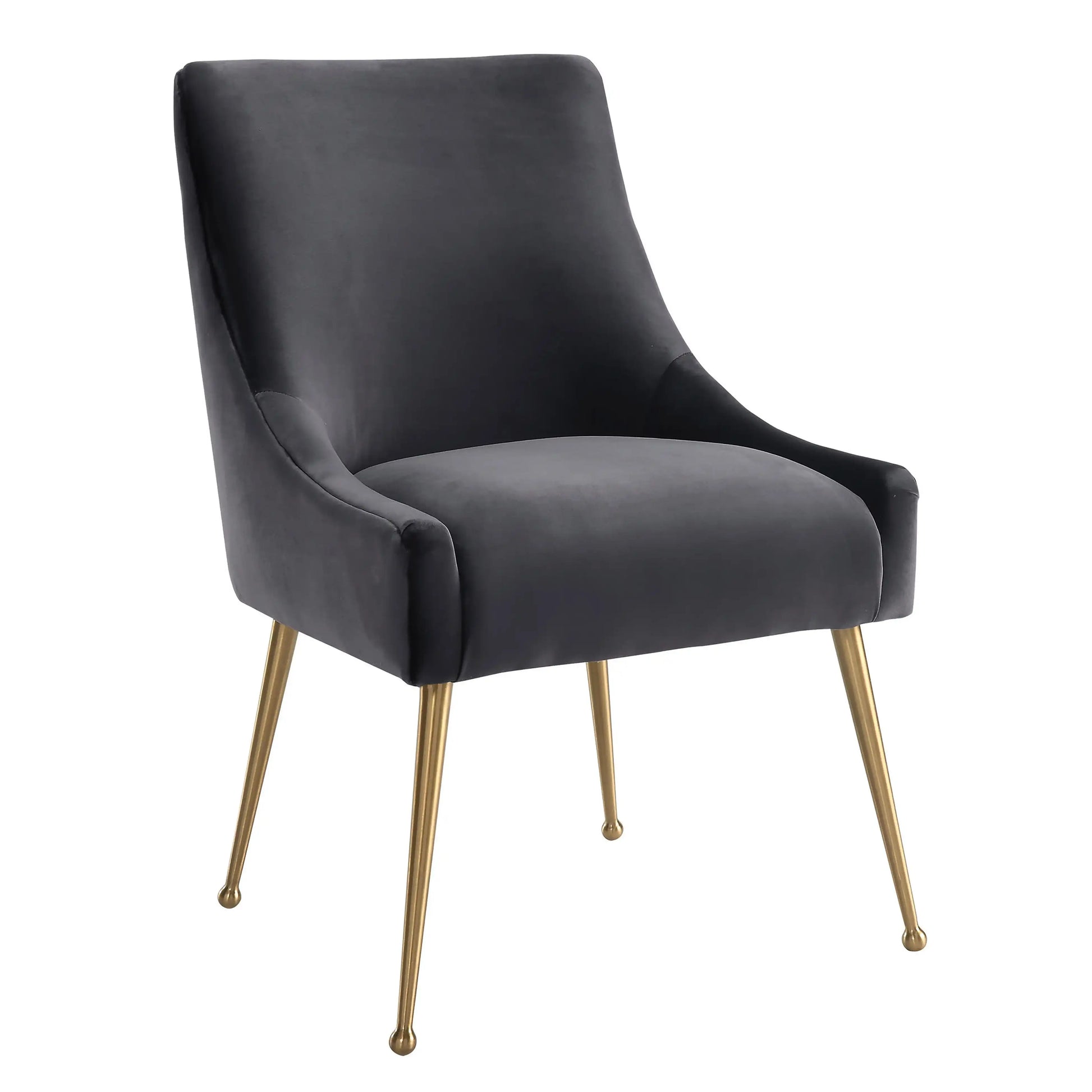 Beatrix - Velvet Side Chair - Best Buy Furniture
