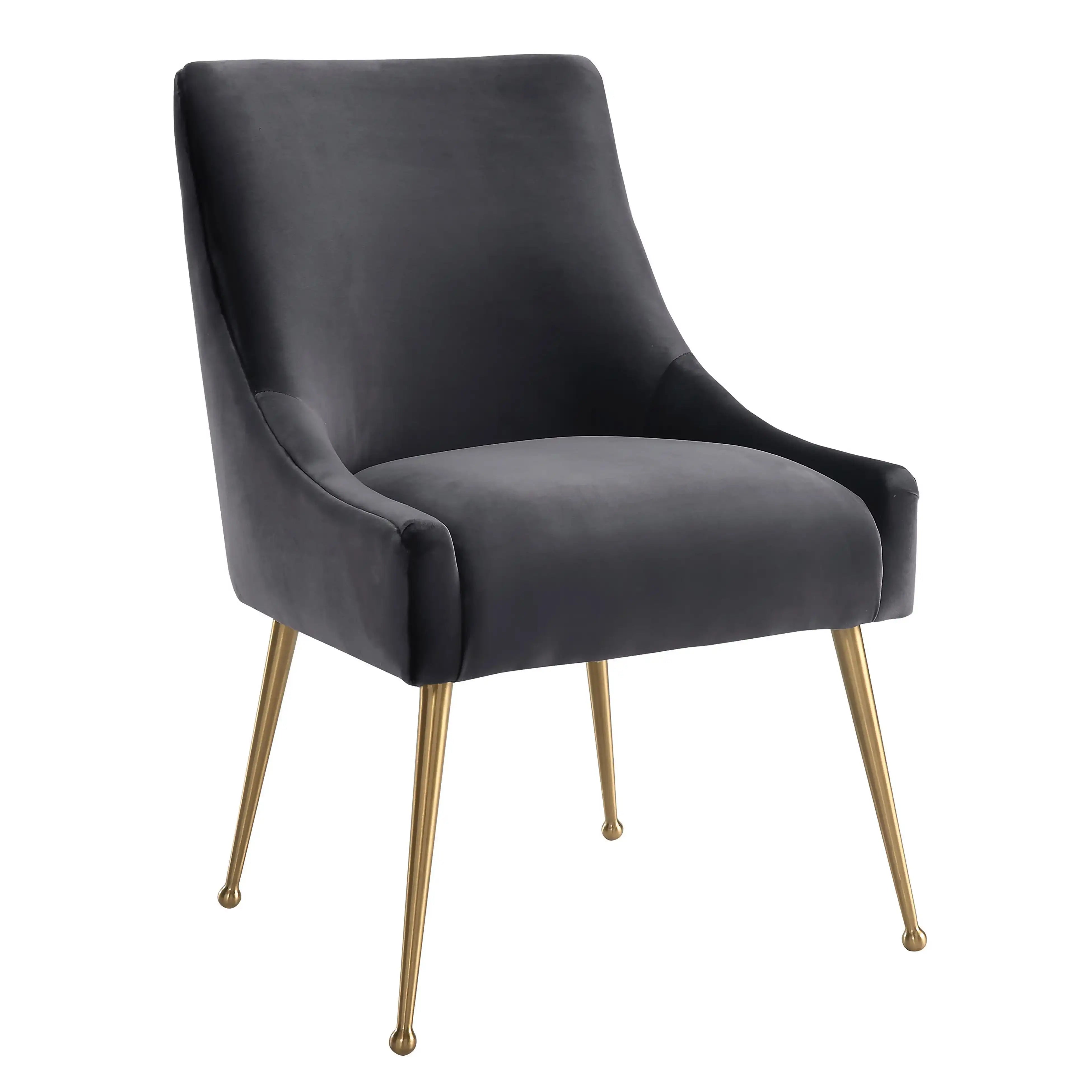 Beatrix - Velvet Side Chair - Best Buy Furniture