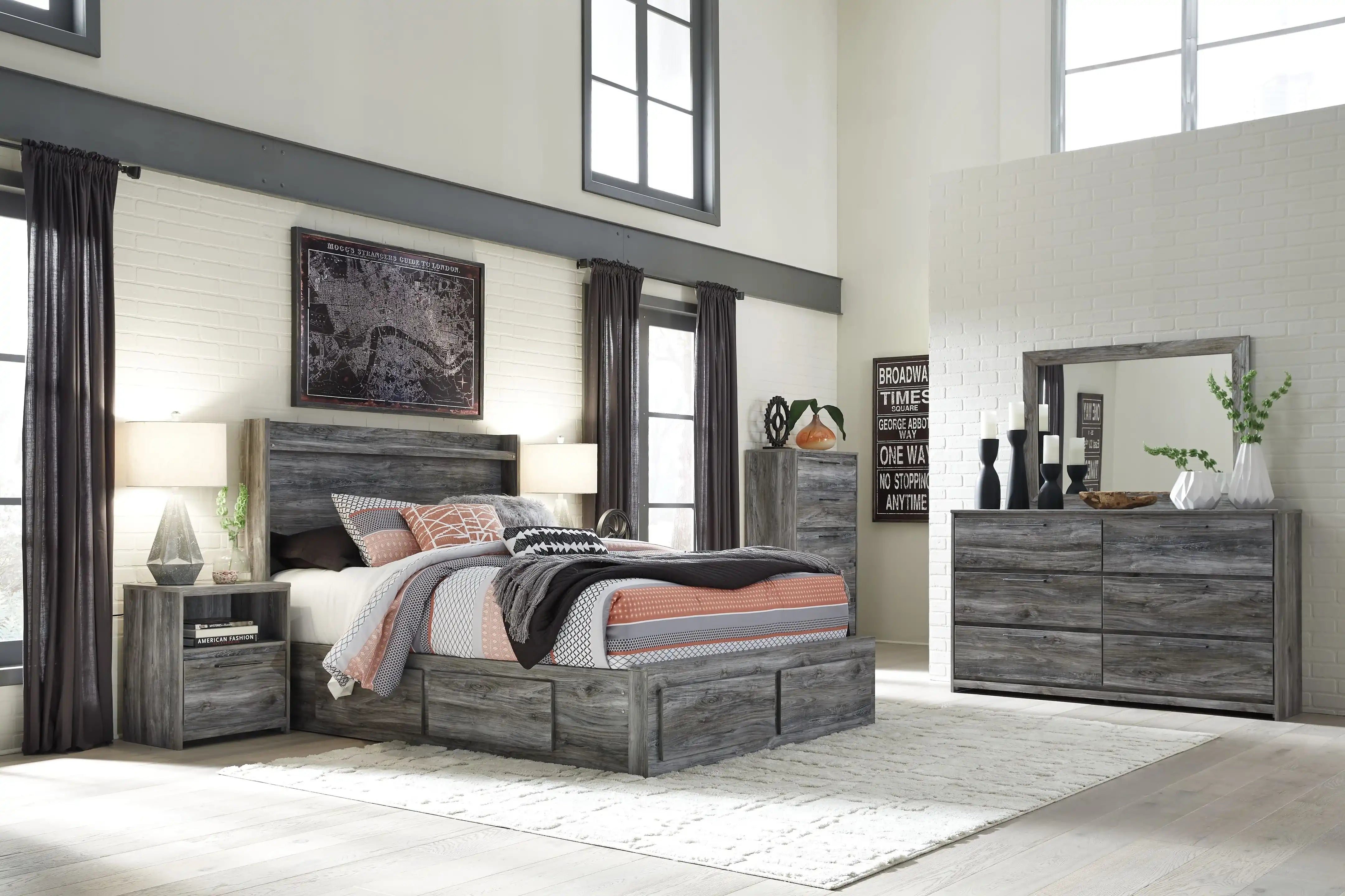 Baystorm - Panel Bedroom Set - Best Buy Furniture