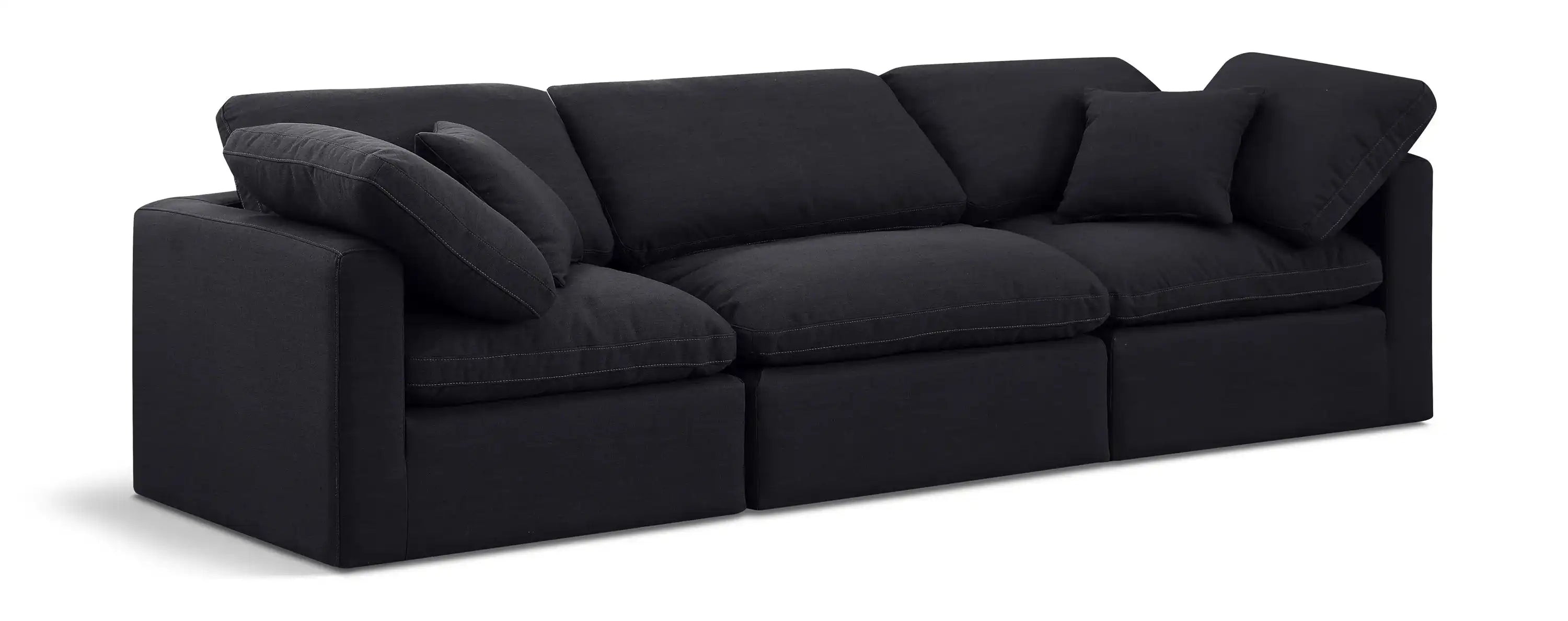 Indulge - Linen 3 Seat Modular Sofa - Best Buy Furniture