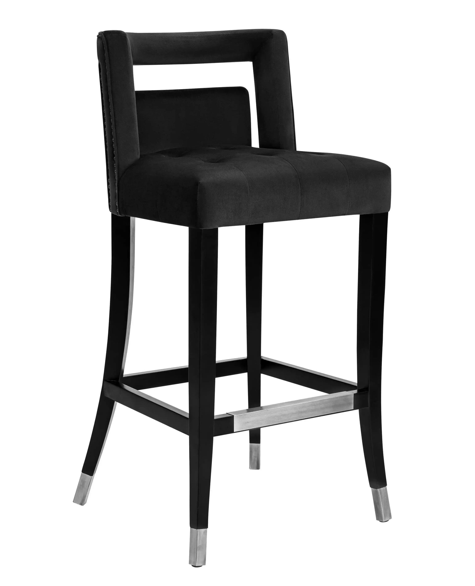 Hart - Velvet Stool - Best Buy Furniture