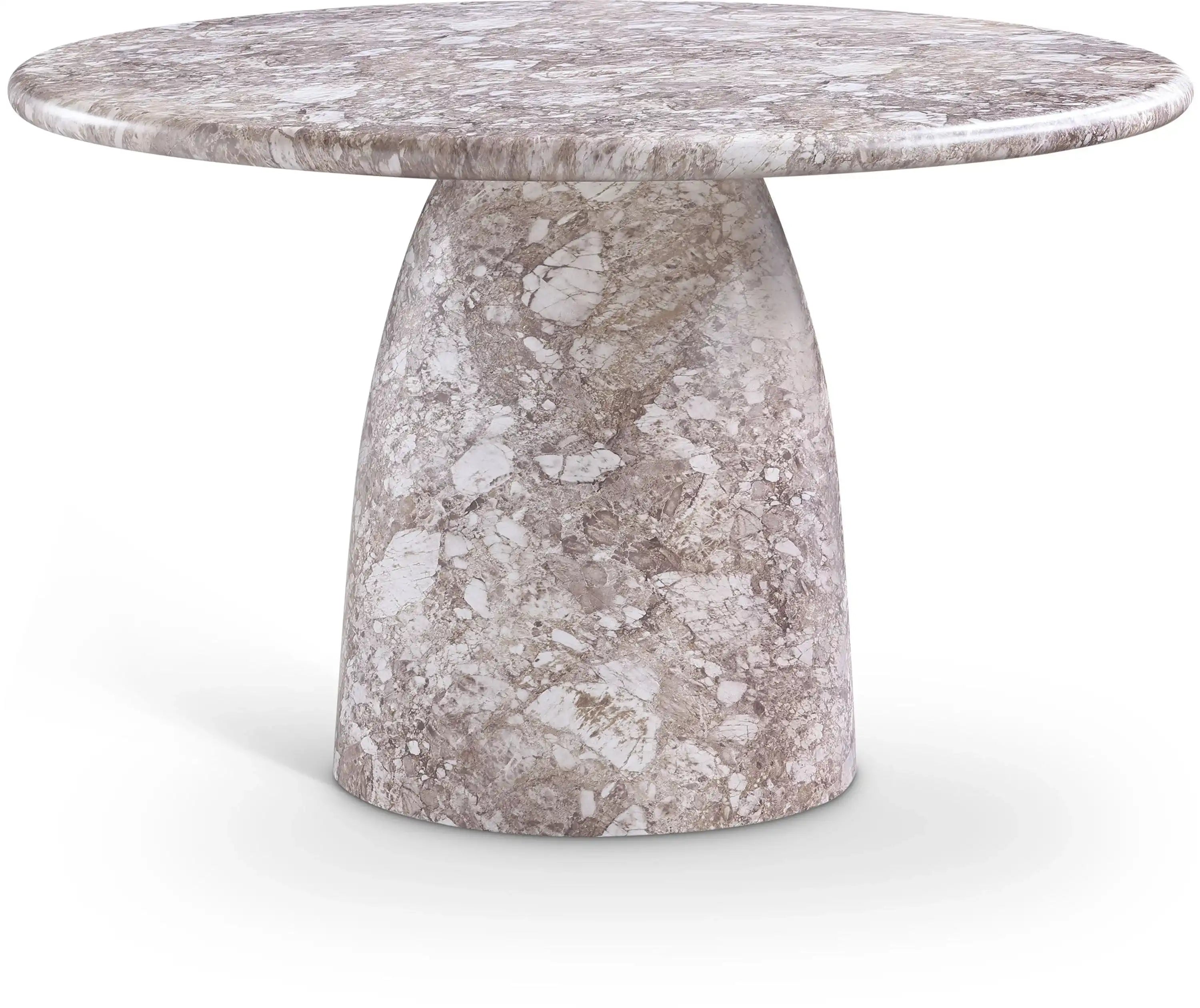 Cosenza - Round Concrete Dining Table - Best Buy Furniture