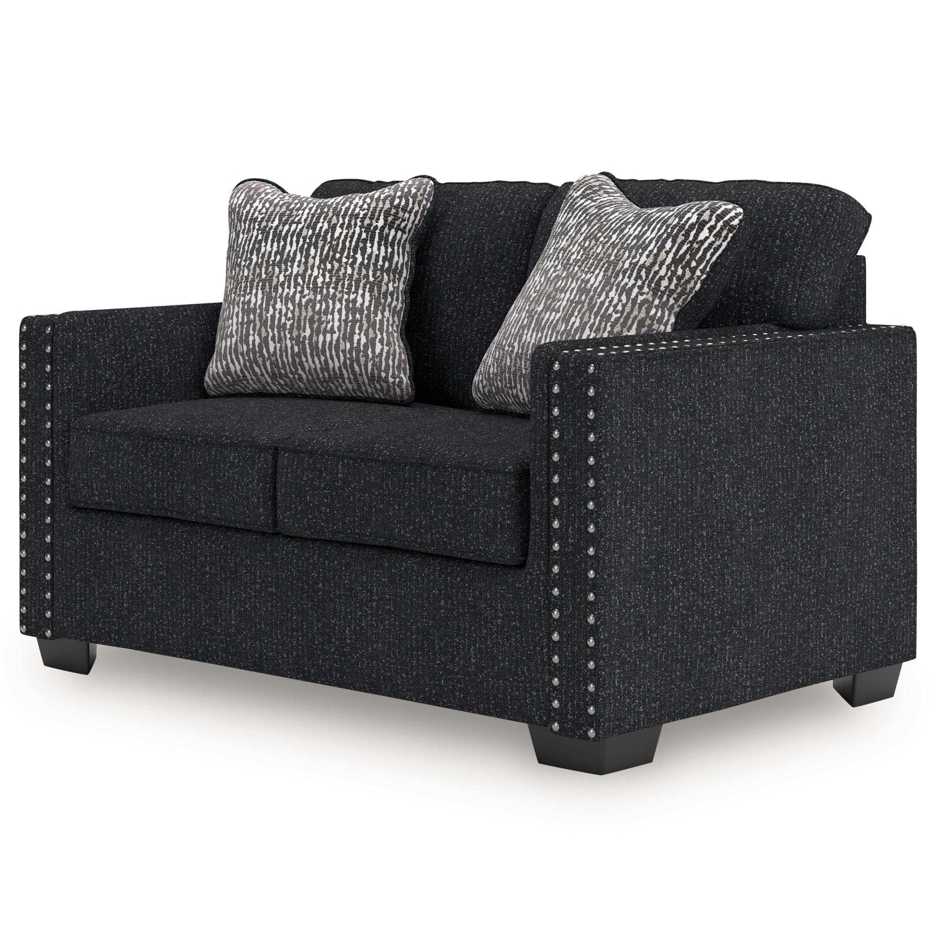 Jasmine Peaks - Loveseat - Coal - Best Buy Furniture