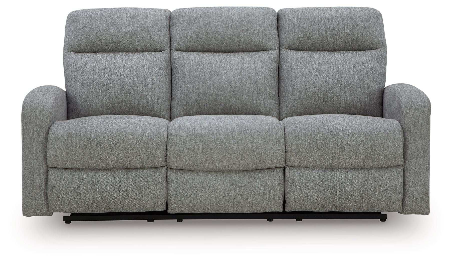 Gauntlet - Reclining Sofa - Sterling - Best Buy Furniture