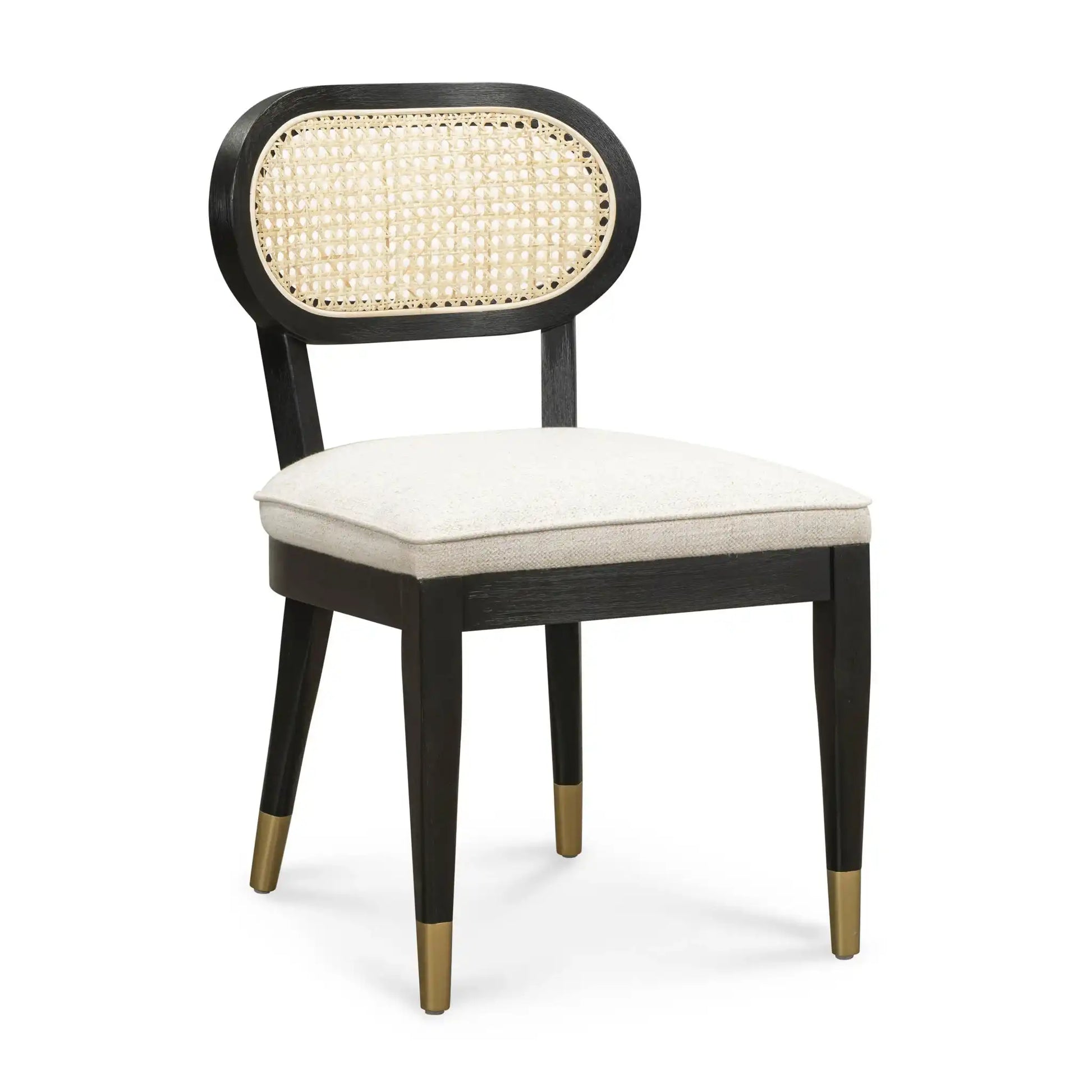 Cosette - Dining Chair - Black / Cream - Best Buy Furniture