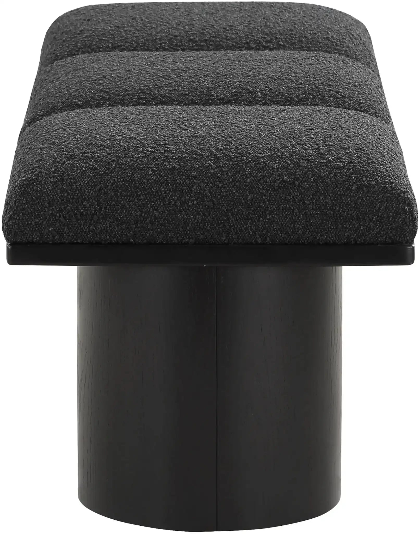 Pavilion - 3 Piece Modular Bench With Black Base