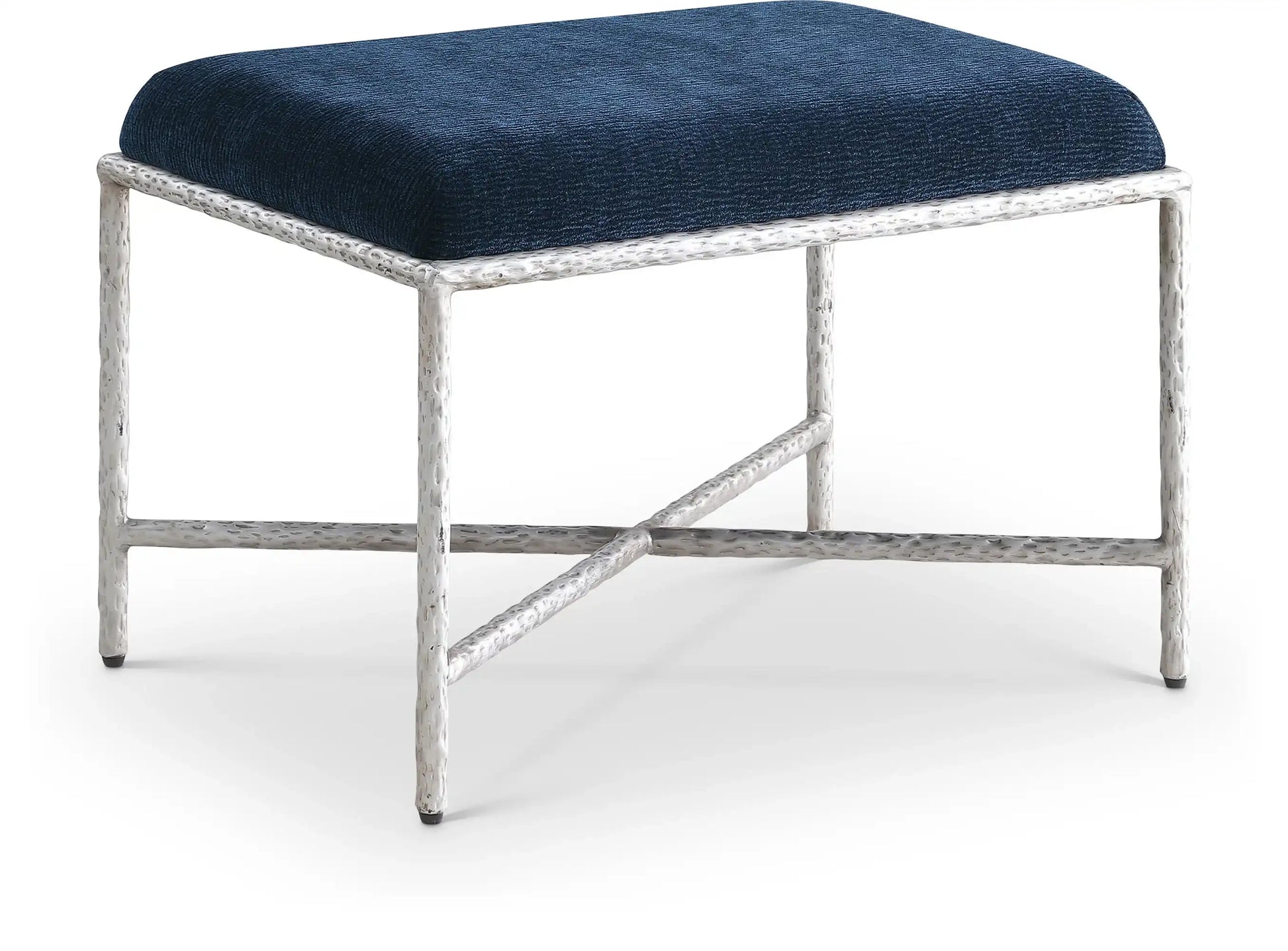 Valley - Bench With Silver Frame - Best Buy Furniture