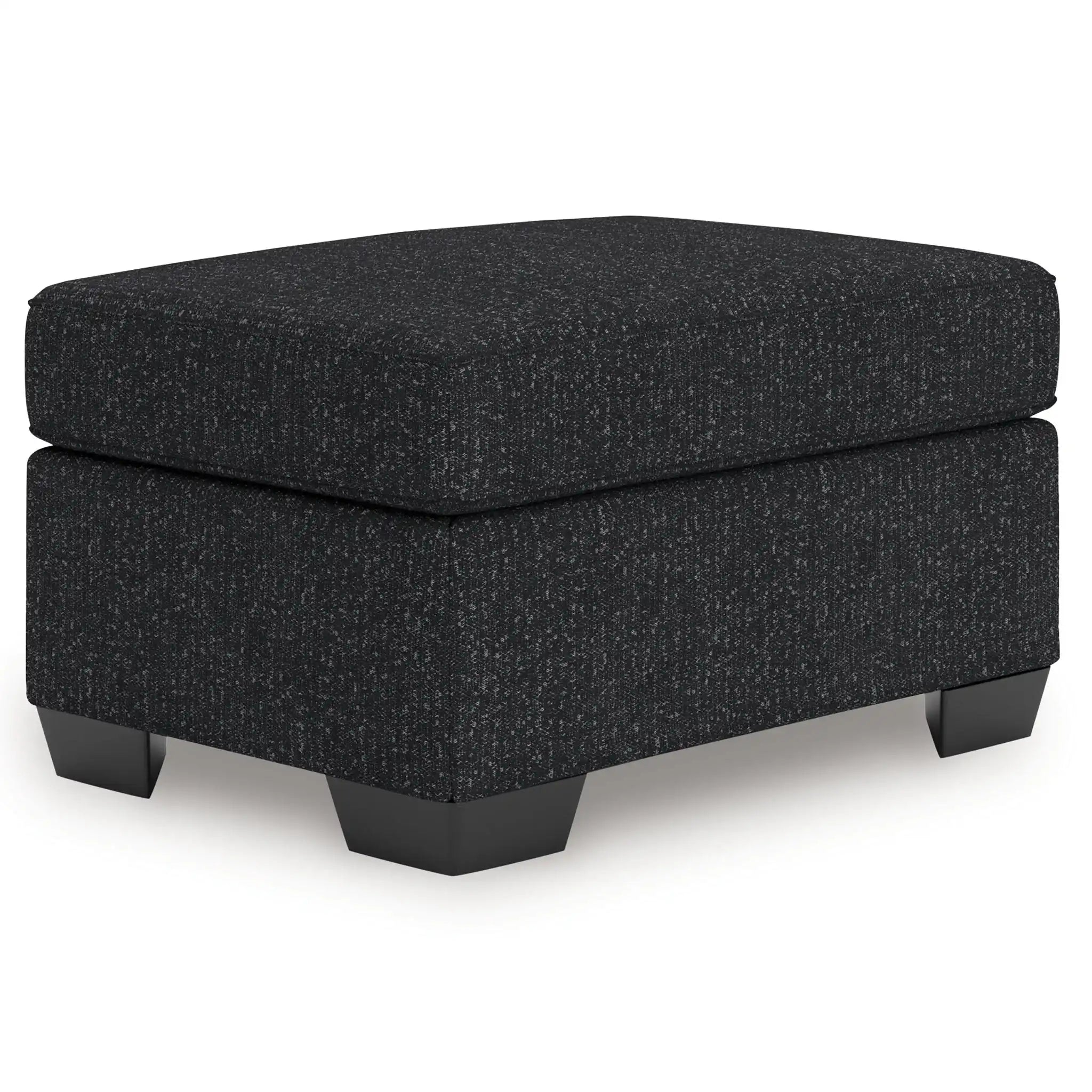 Jasmine Peaks - Ottoman - Coal - Best Buy Furniture