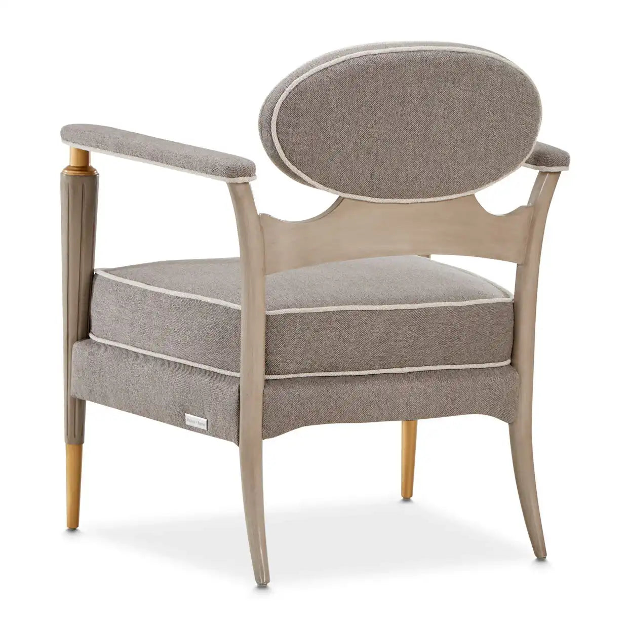 St. Charles - Accent Chair - Dove Gray - Best Buy Furniture
