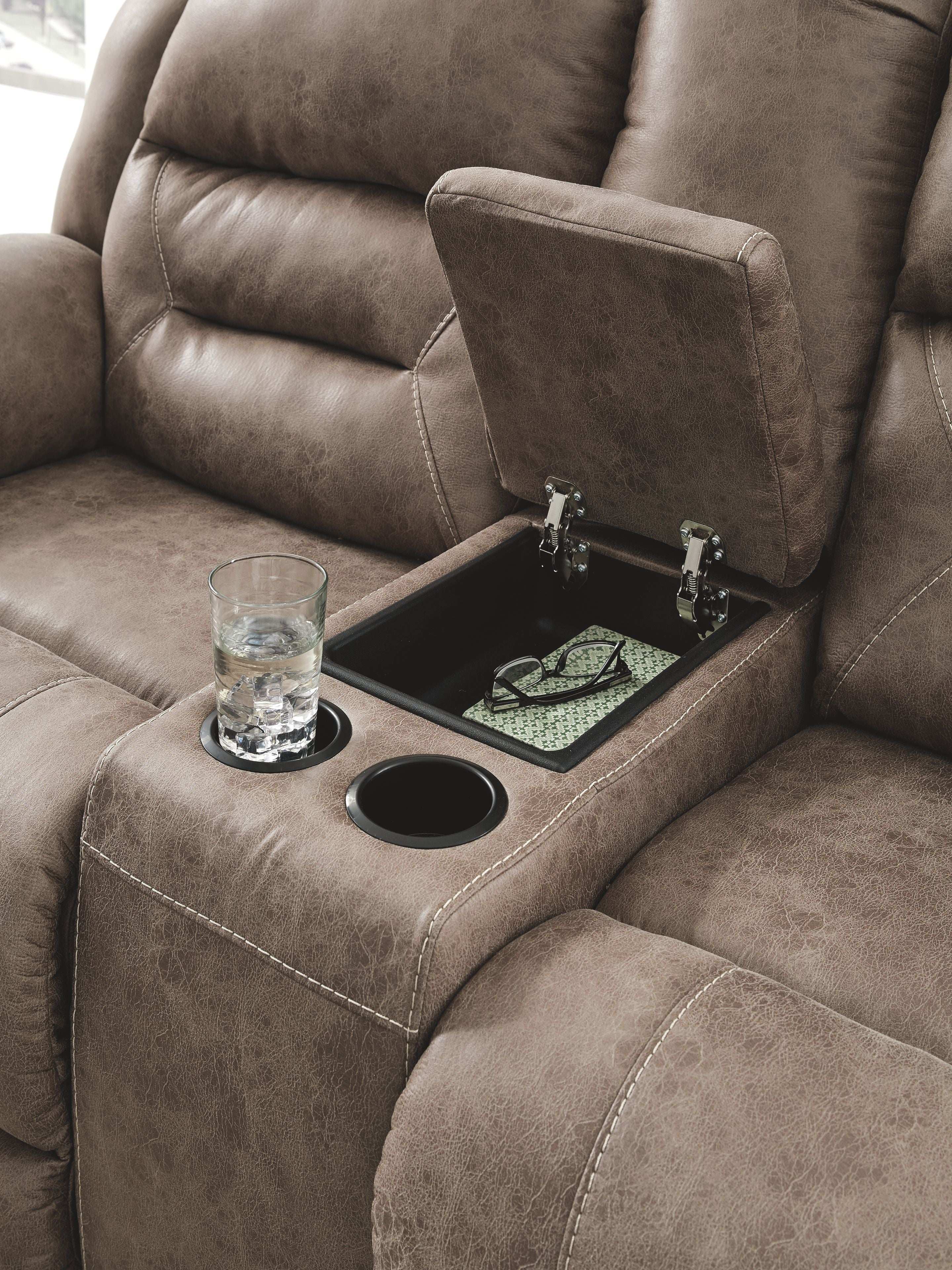 Stoneland - Power Reclining Living Room Set - Best Buy Furniture