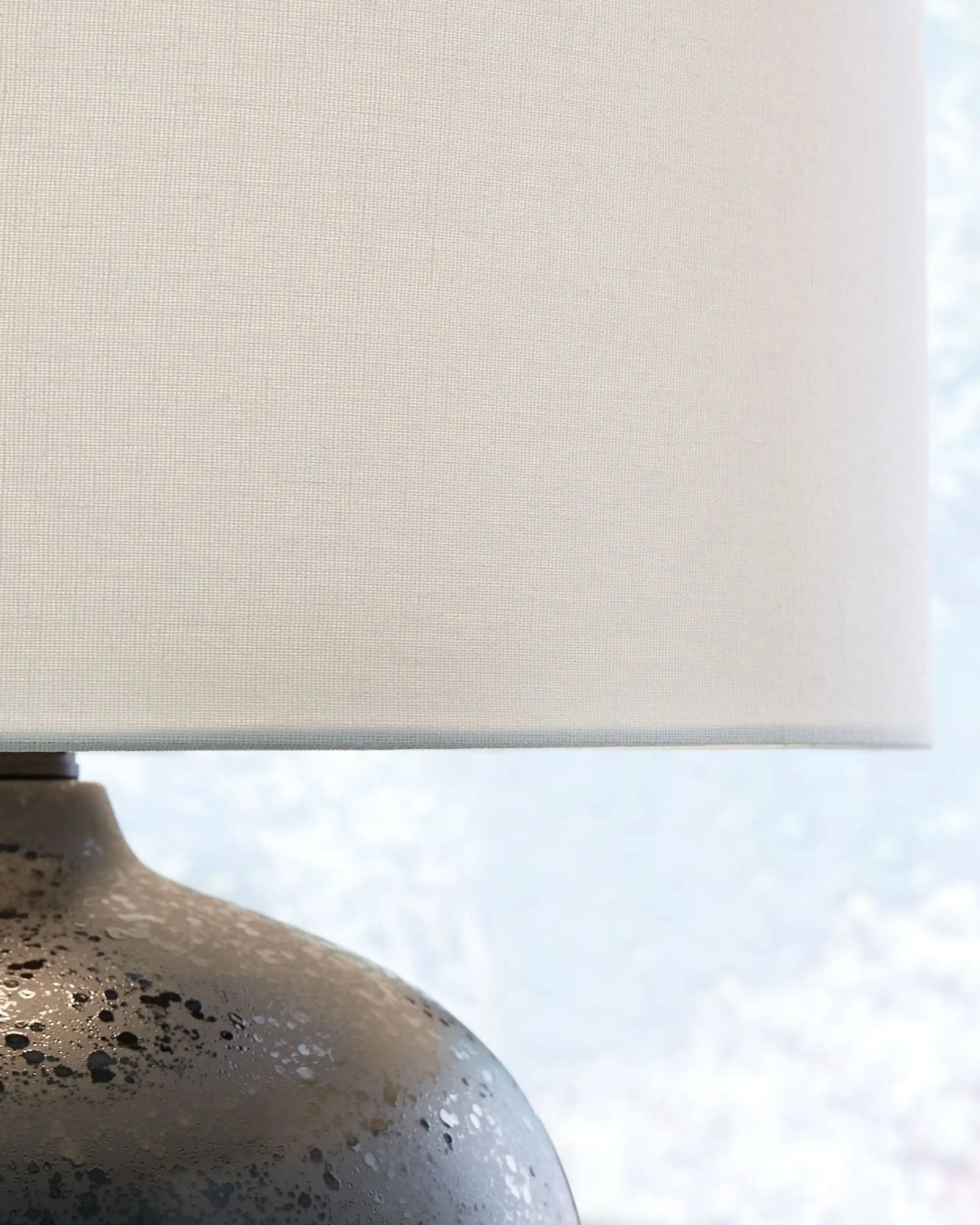 Ladstow - Ceramic Table Lamp - Black - Best Buy Furniture
