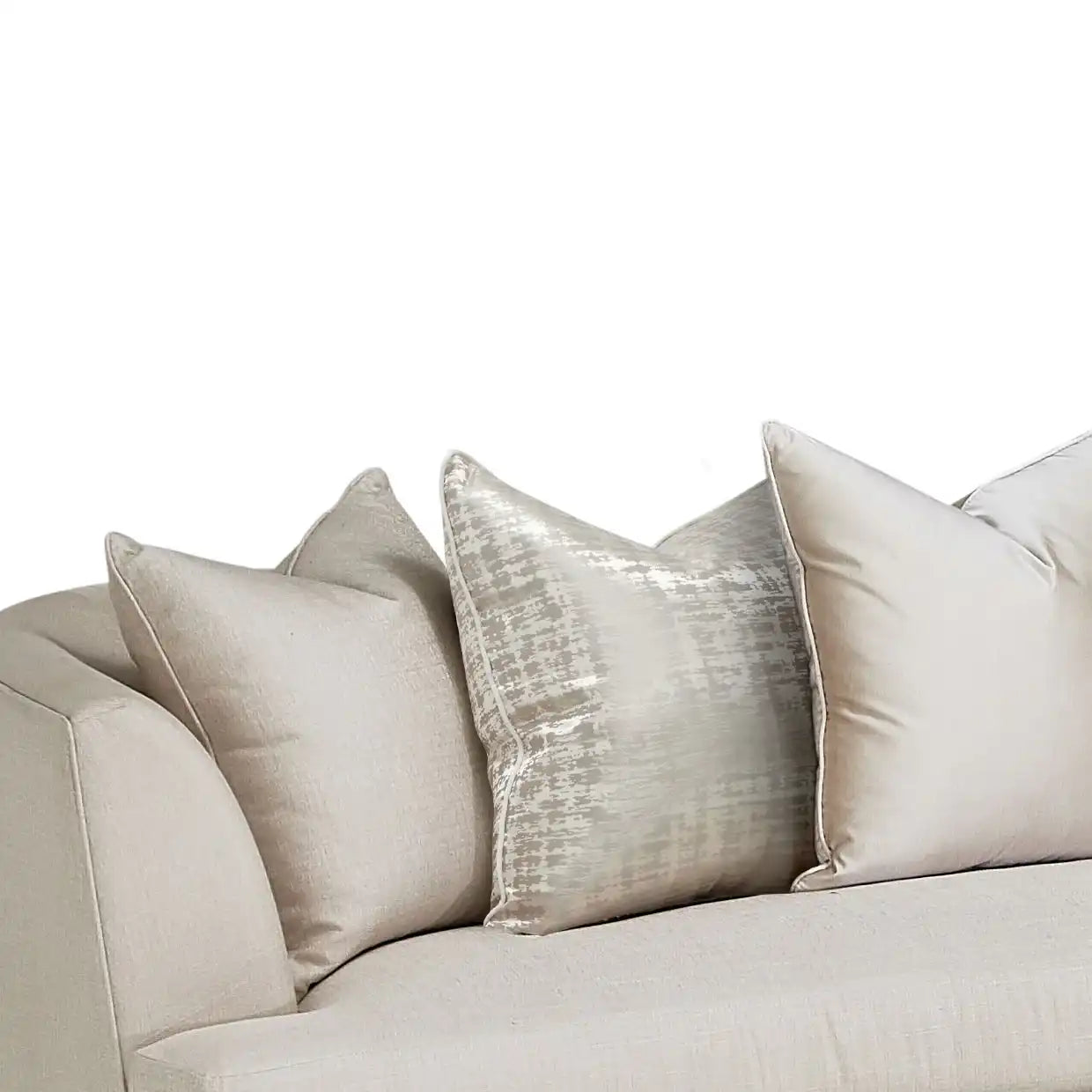 Malibu Crest - 3-Piece Sofa - Pearl / Chardonnay - Best Buy Furniture