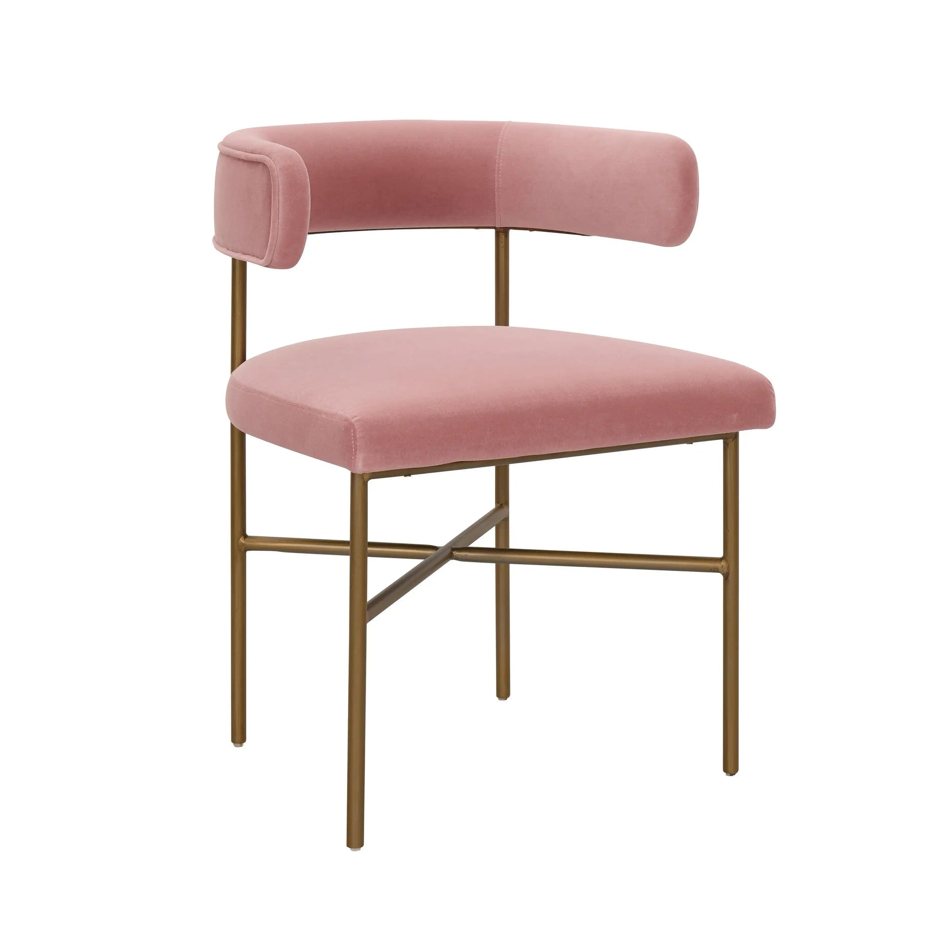 Kim - Performance Velvet Chair - Best Buy Furniture