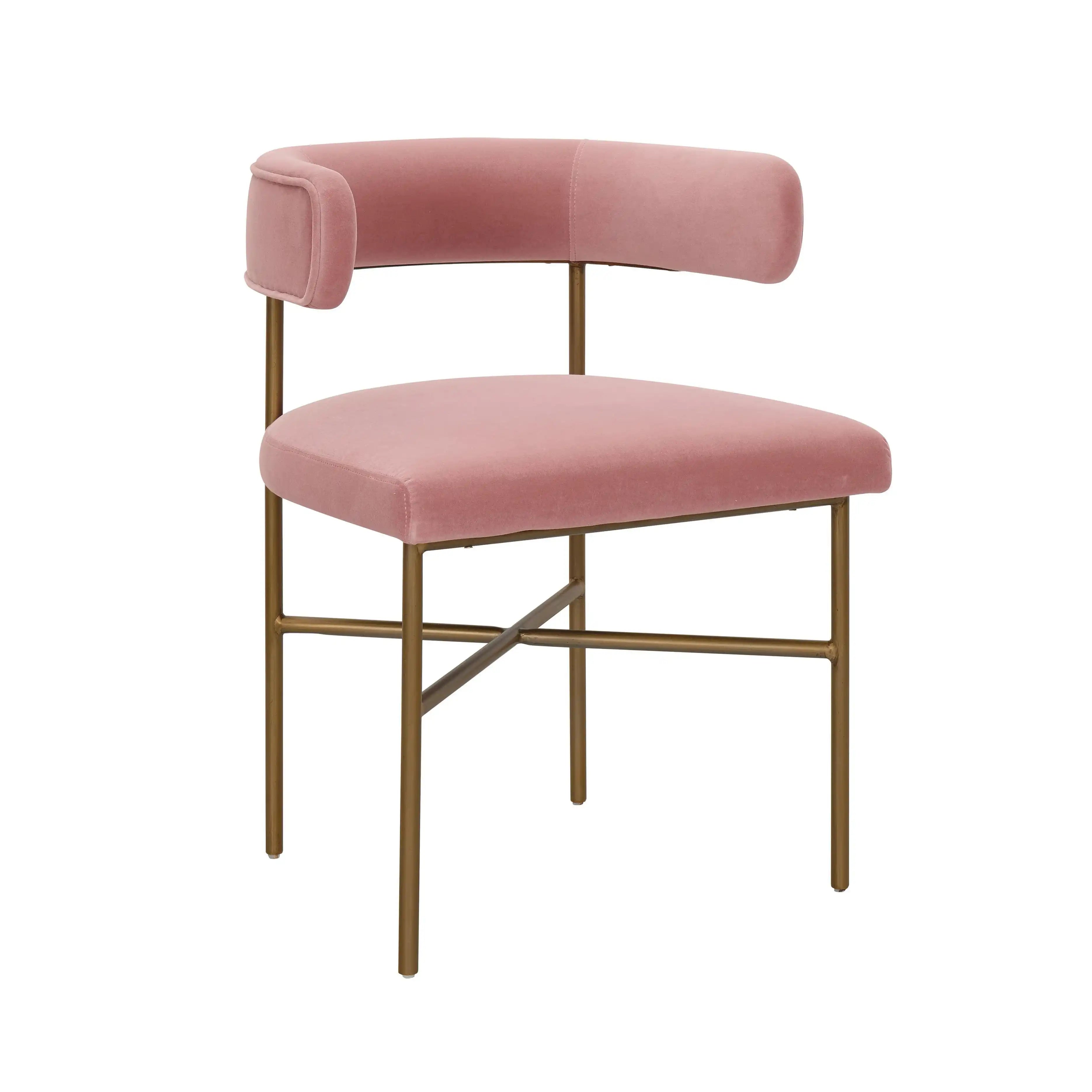 Kim - Performance Velvet Chair - Best Buy Furniture