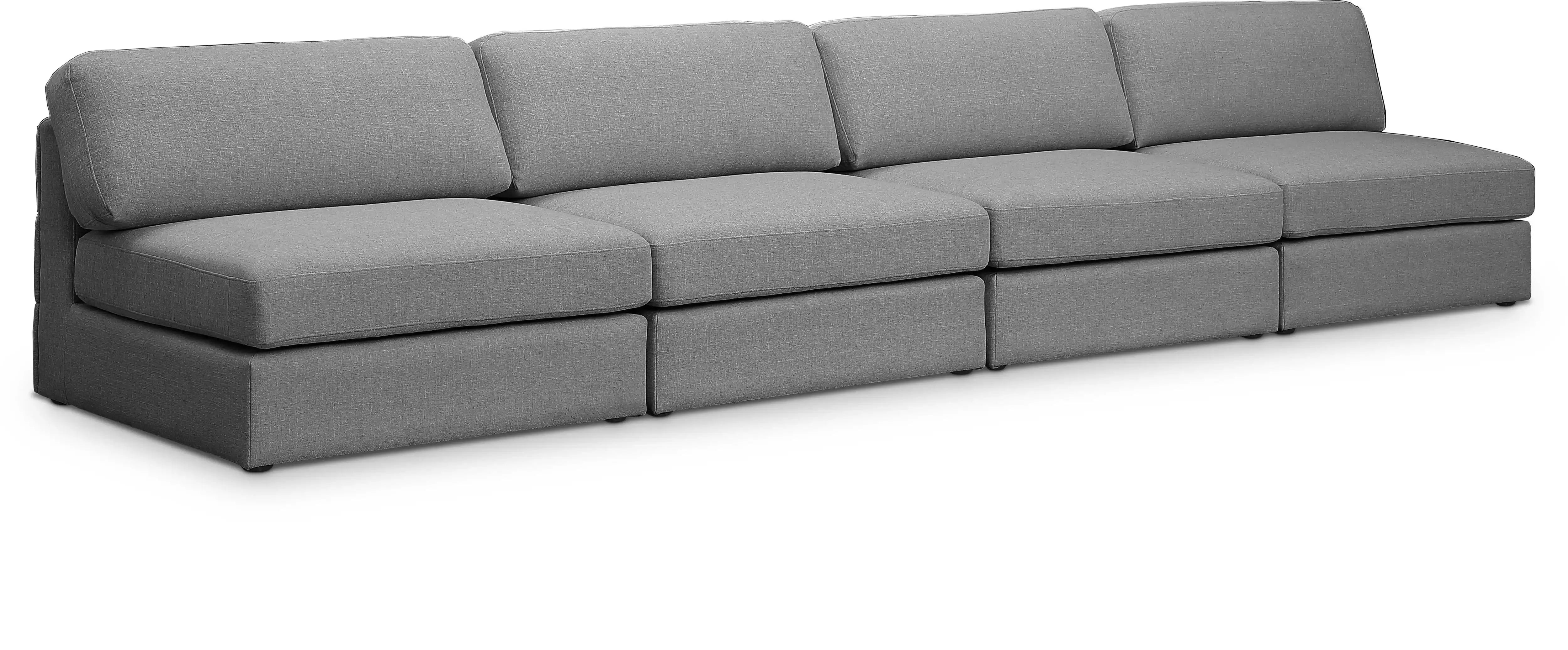 Beckham - Modular 4 Seats Armless Sofa - Best Buy Furniture