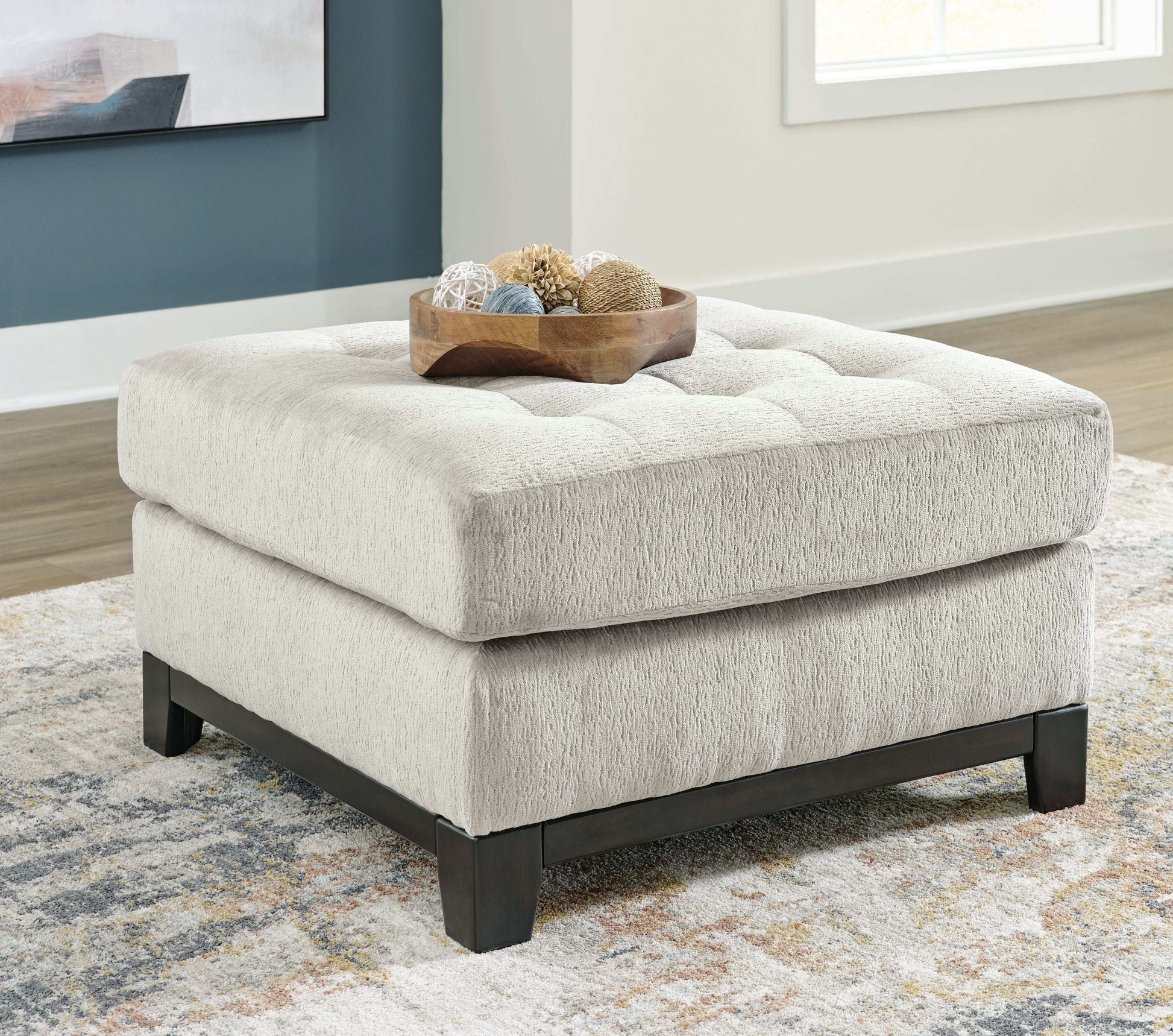 Maxon Place - Oversized Accent Ottoman - Best Buy Furniture