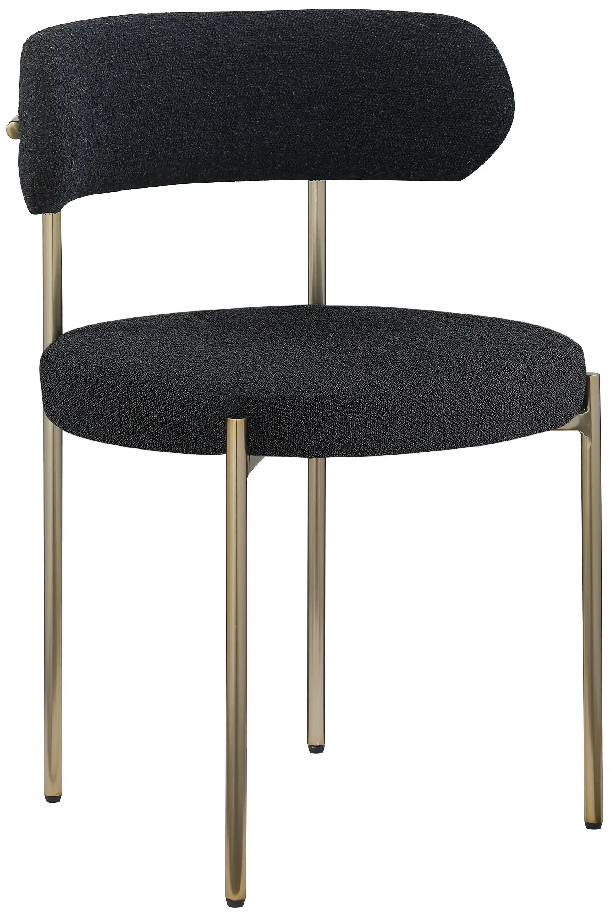 Beacon - Boucle Fabric Dining Chair (Set of 2) - Best Buy Furniture