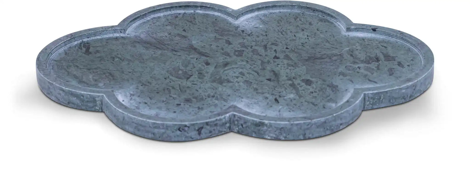 Rimini - Marble Clover Shaped Tray - Best Buy Furniture