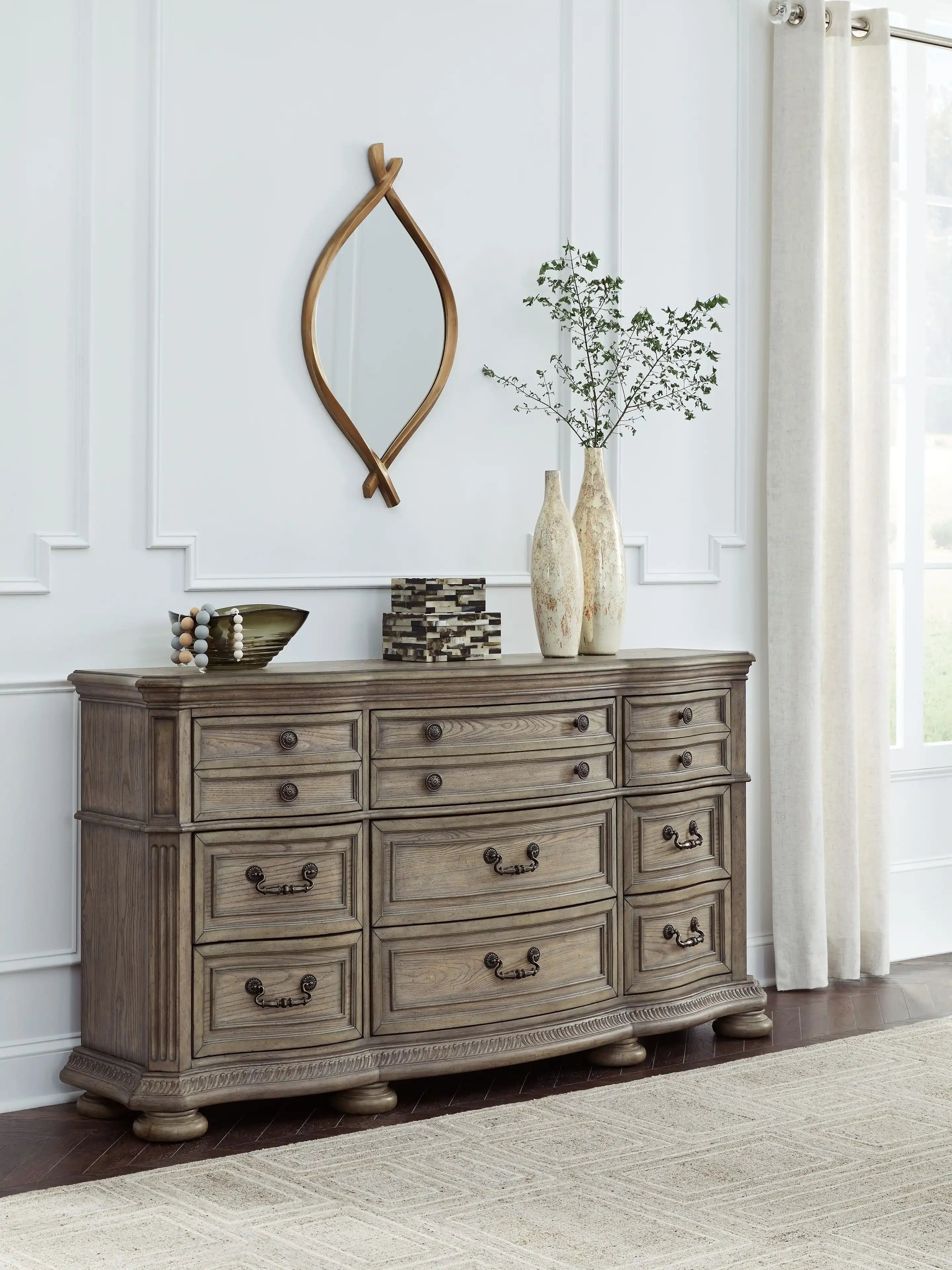 Ardenfield - Dresser - Light Brown - Best Buy Furniture