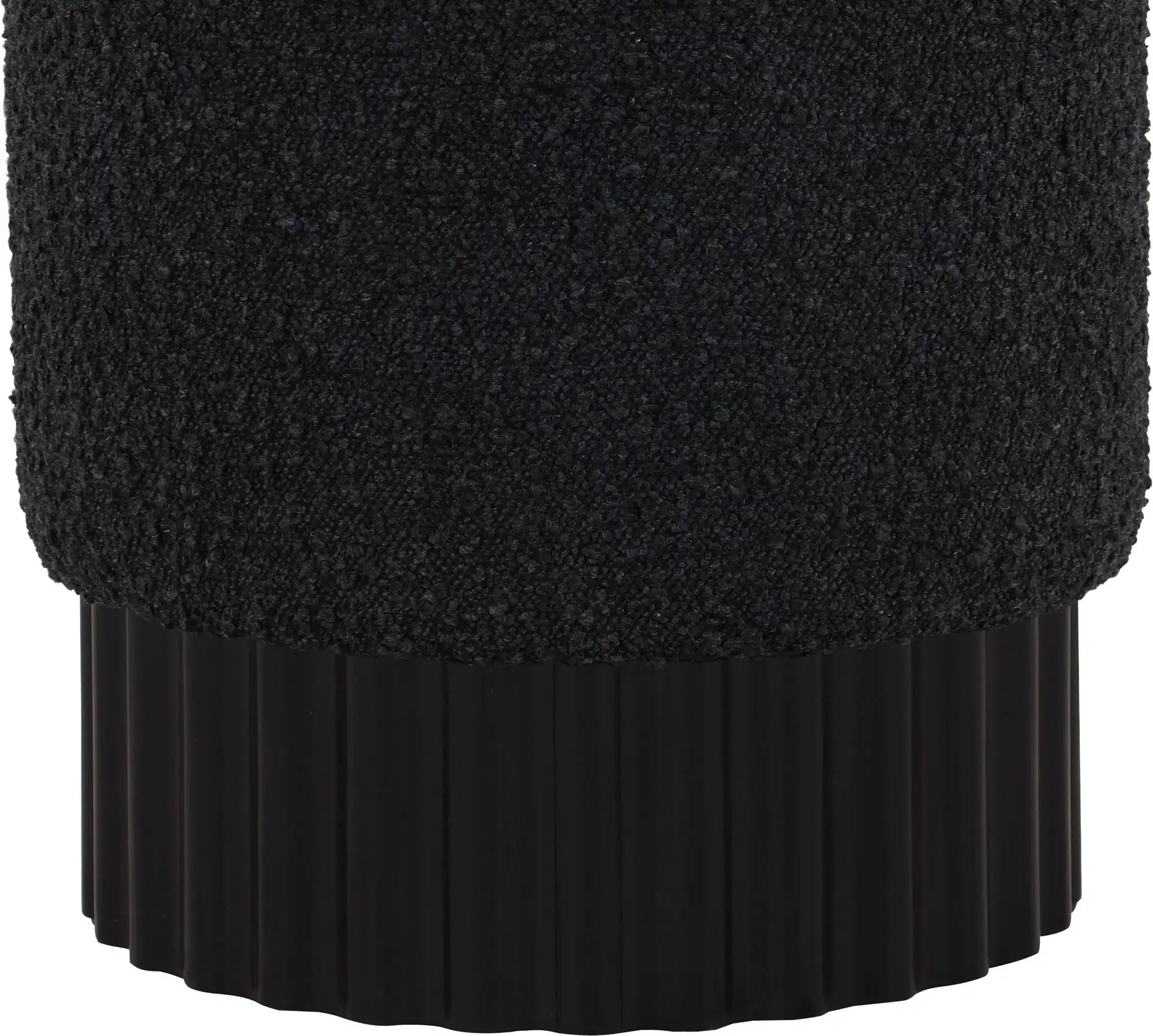 Veranda - Ottoman / Stool With Black Base