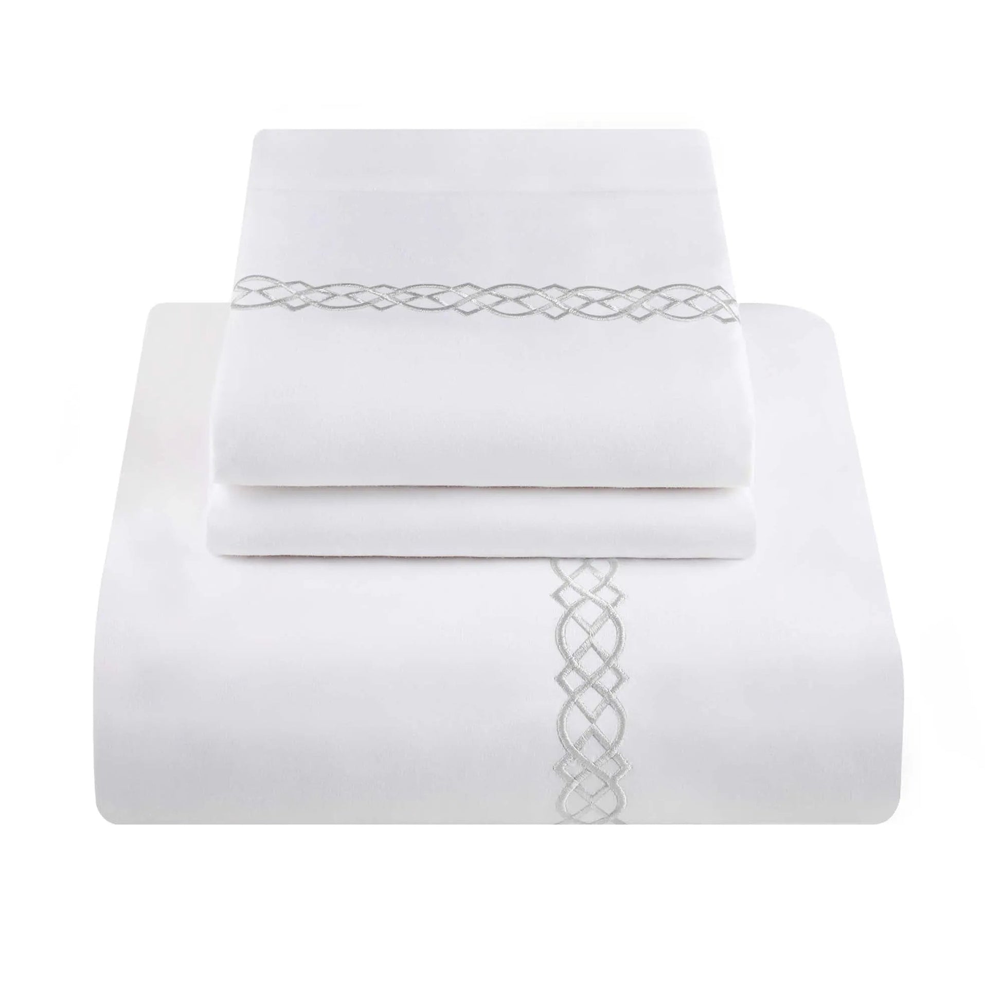 1000 Thread Count Egyptian Cotton Embroidered Duvet Cover Set - Egyptian Cotton Duvet Cover Set by Superior