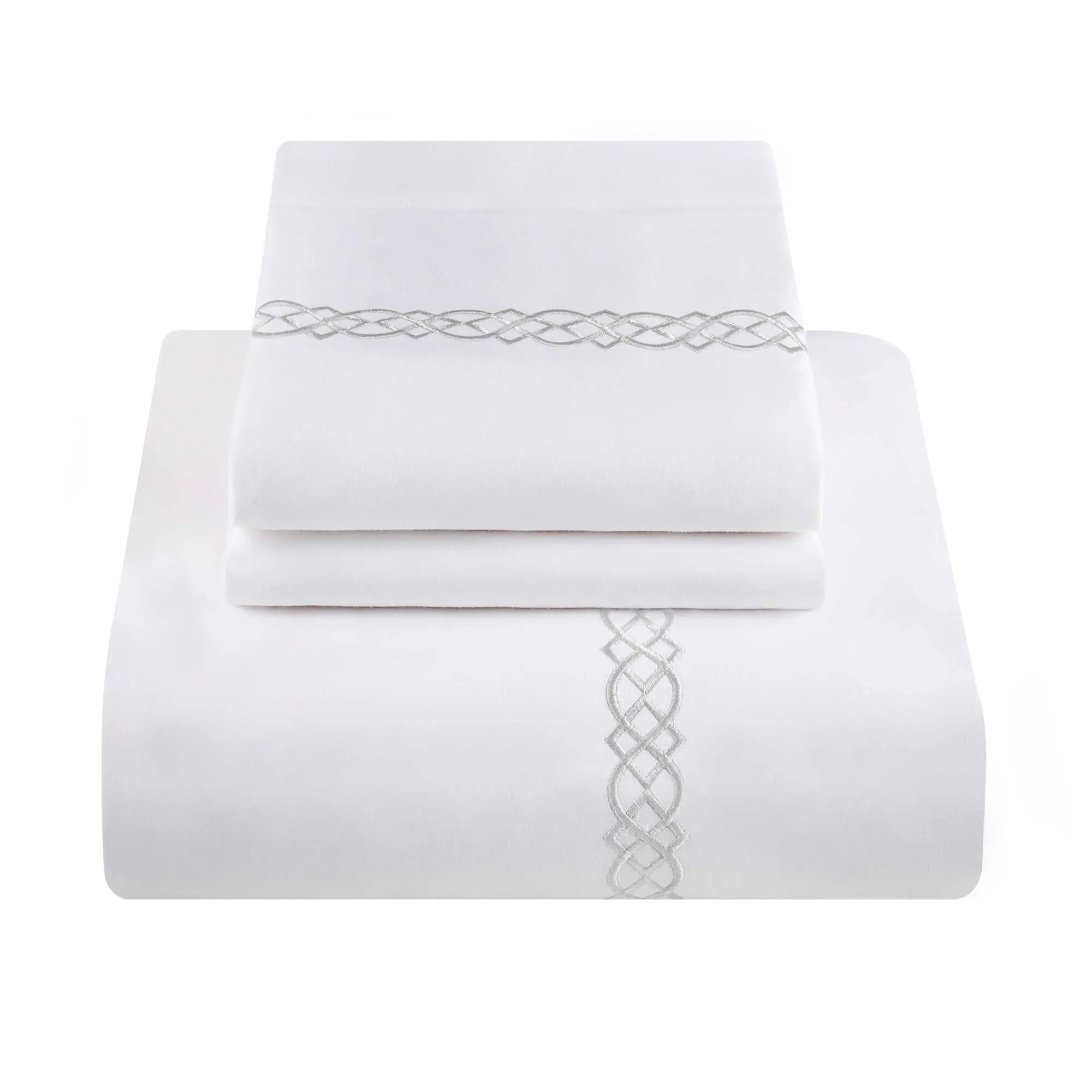 1000 Thread Count Egyptian Cotton Embroidered Duvet Cover Set - Egyptian Cotton Duvet Cover Set by Superior