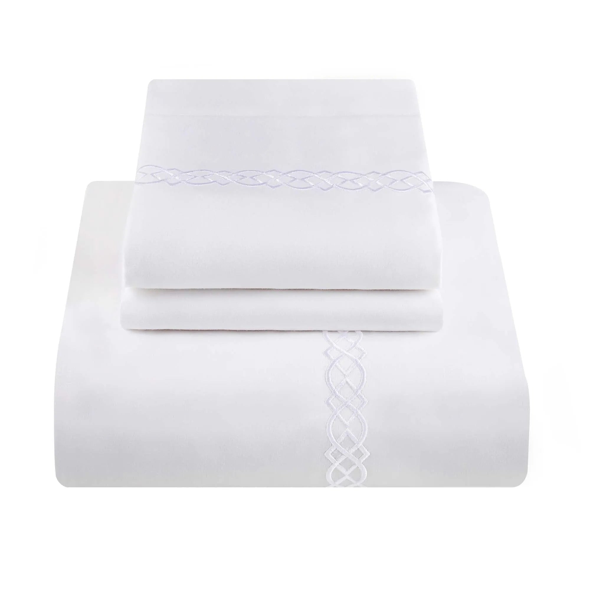 1000 Thread Count Egyptian Cotton Embroidered Duvet Cover Set - Egyptian Cotton Duvet Cover Set by Superior