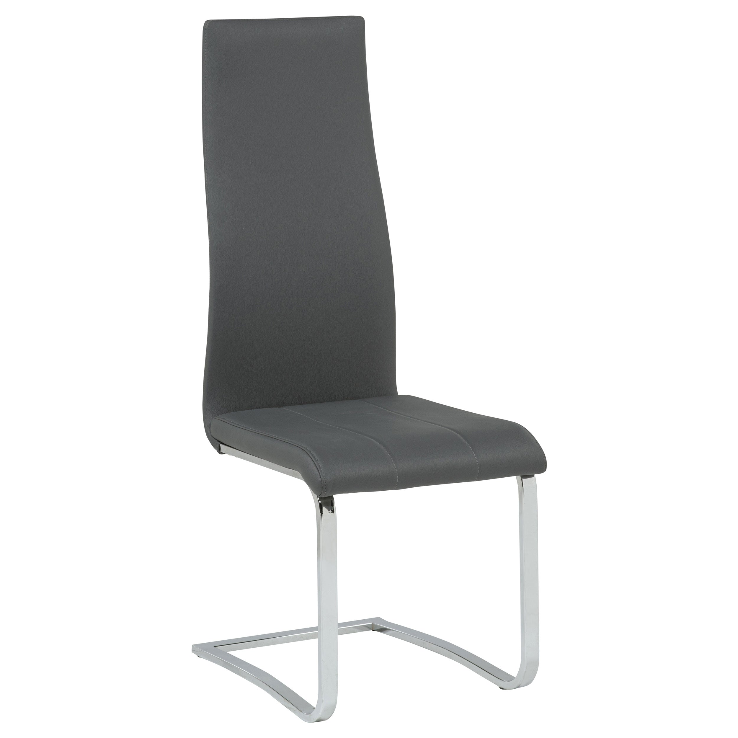 Montclair Upholstered Dining Side Chair Grey (Set of 4)-CoasterEveryday