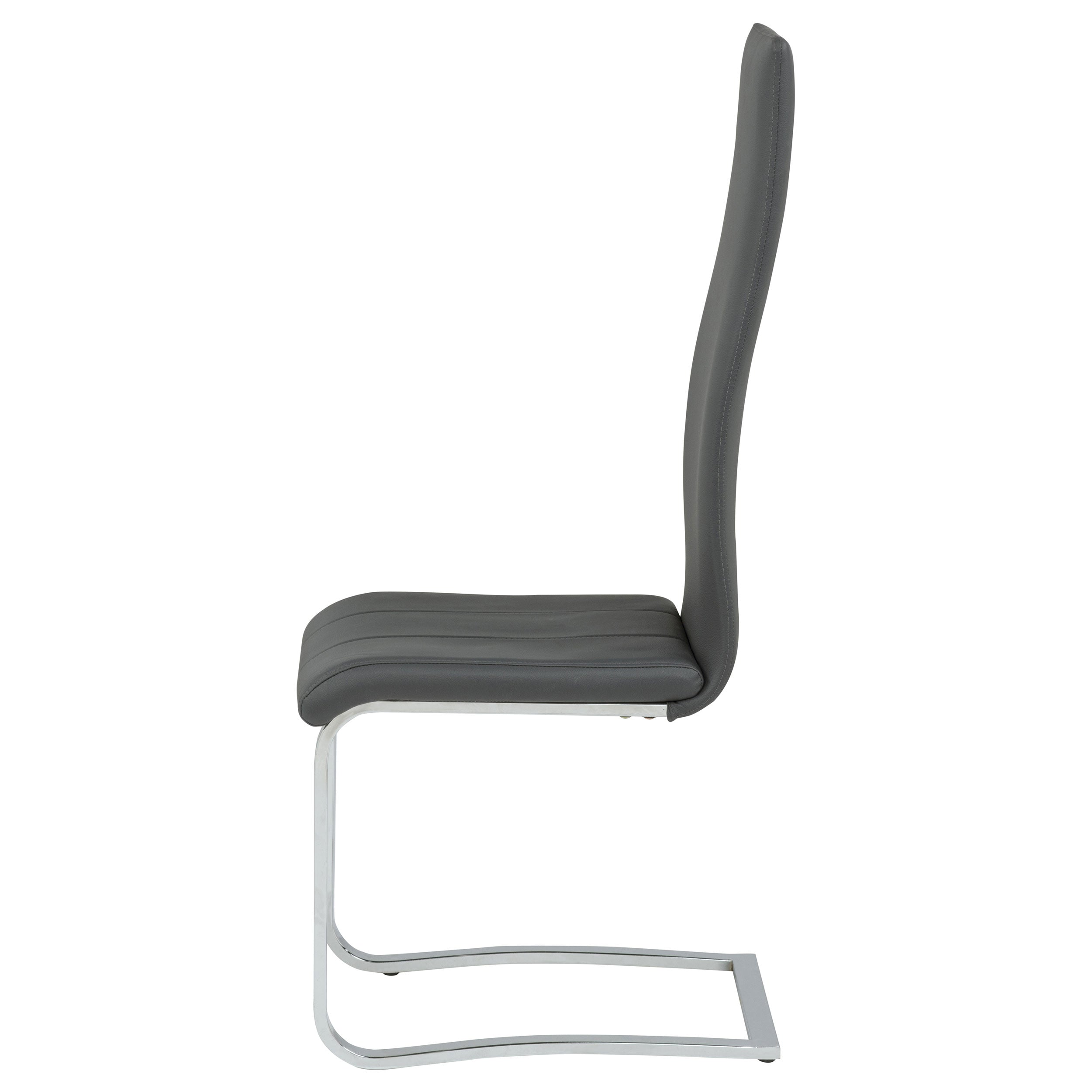 Montclair Upholstered Dining Side Chair Grey (Set of 4)-CoasterEveryday