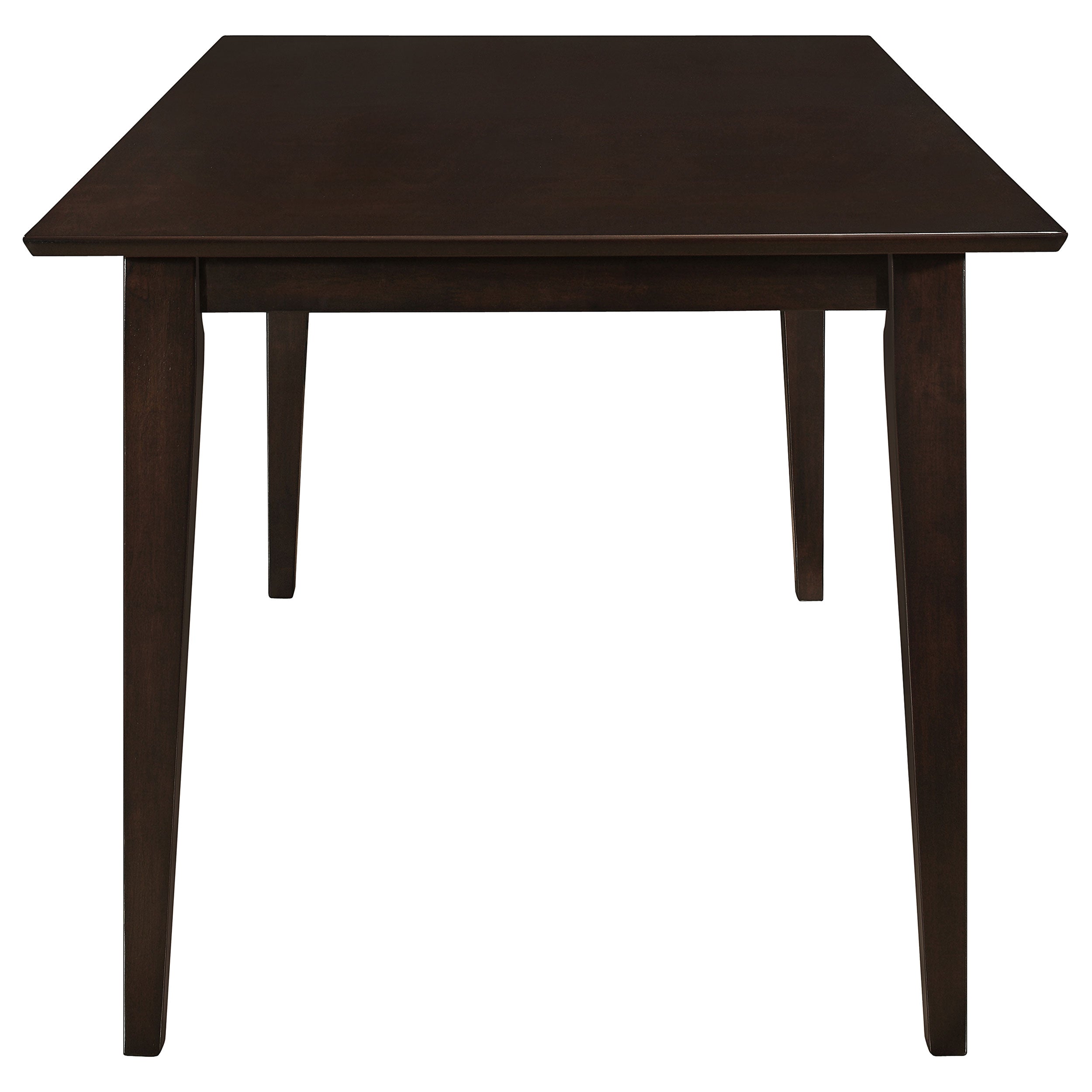 Gabriel Rectangular 59-inch Wood Dining Table Cappuccino-CoasterEveryday