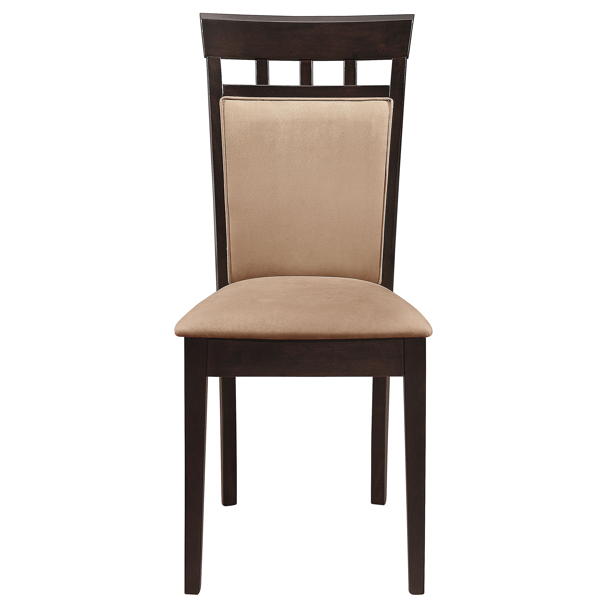 Gabriel Closed Back Dining Side Chair Cappuccino (Set of 2)-CoasterEveryday