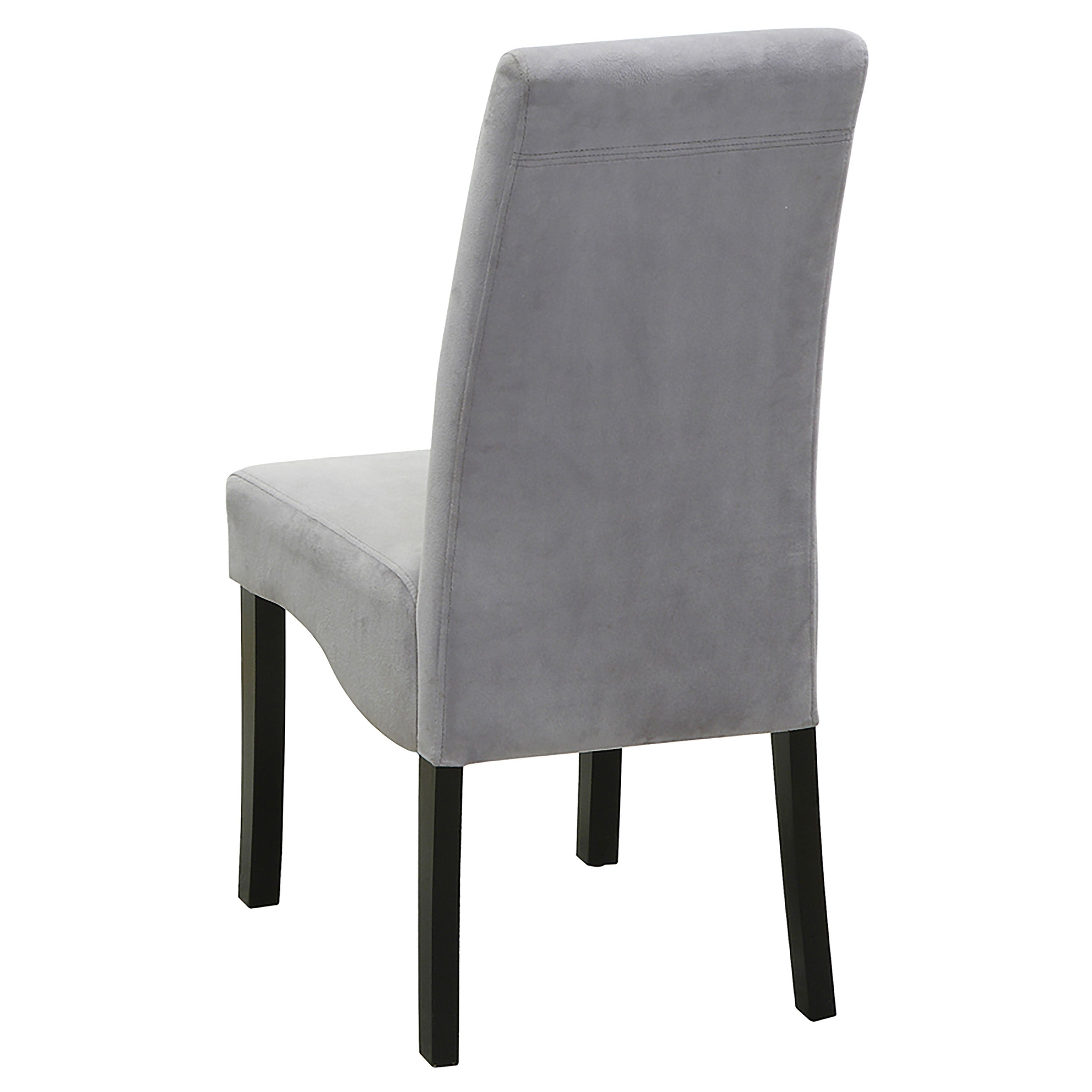 Stanton Velvet Upholstered Dining Side Chair Grey (Set of 2)-CoasterEssence