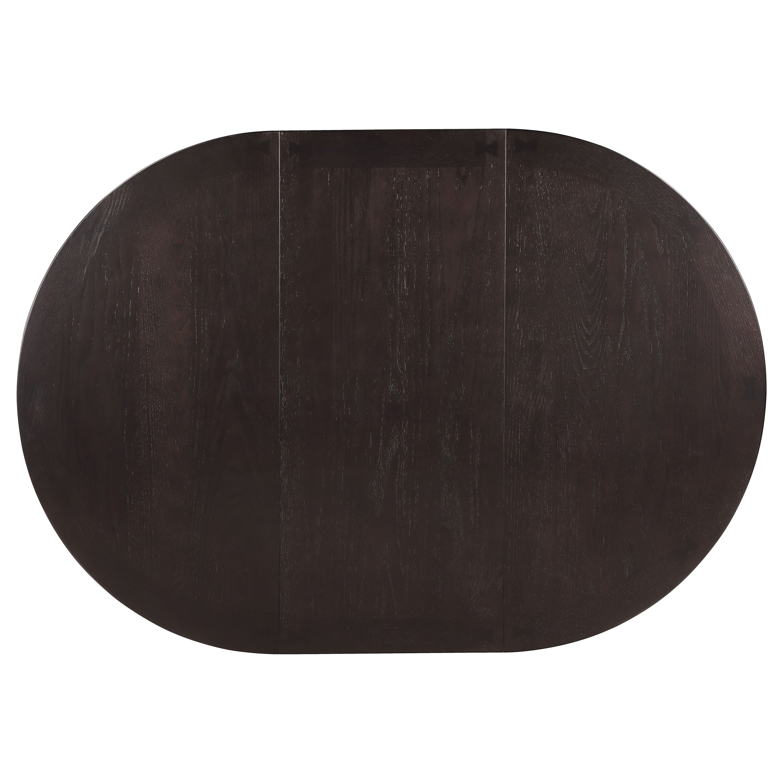 Lavon 5-piece Oval Extension Leaf Dining Set Espresso-CoasterEveryday