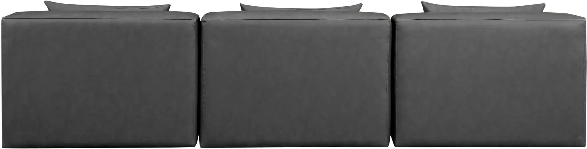 Cube - Modular 3 Seat Armless Sofa