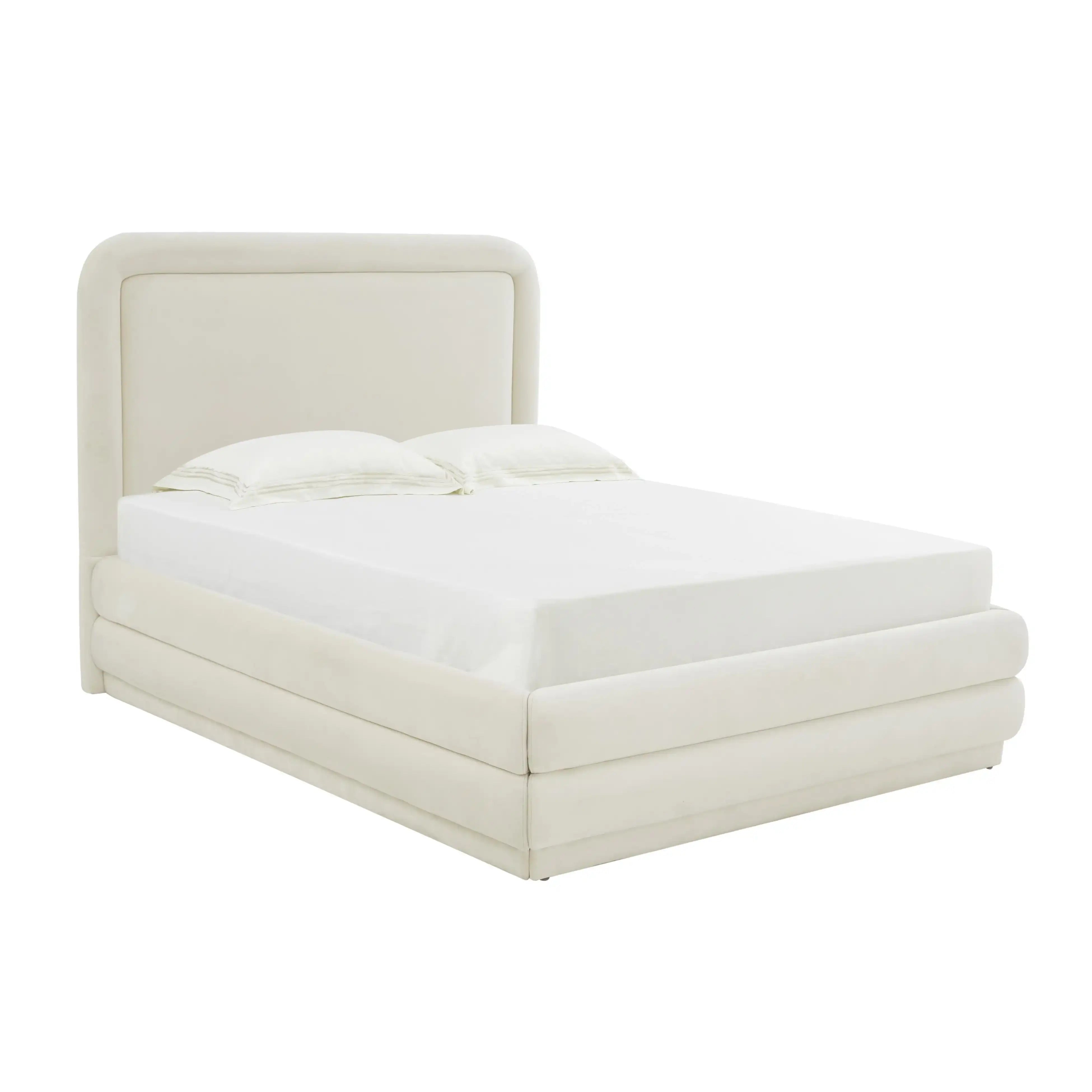 Briella - Velvet Bed - Best Buy Furniture