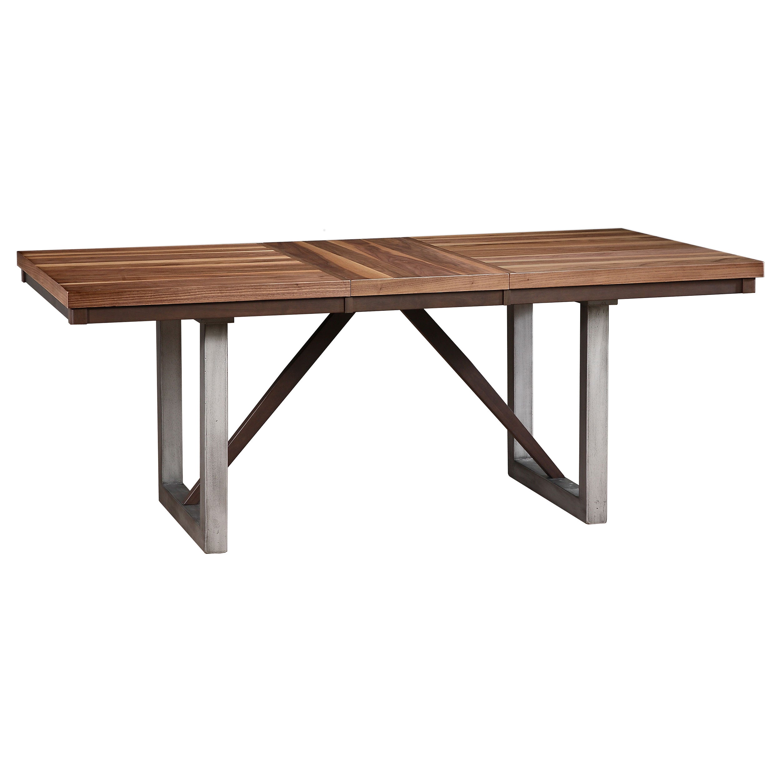 Spring Creek 77-inch Extension Dining Table Natural Walnut-CoasterEssence
