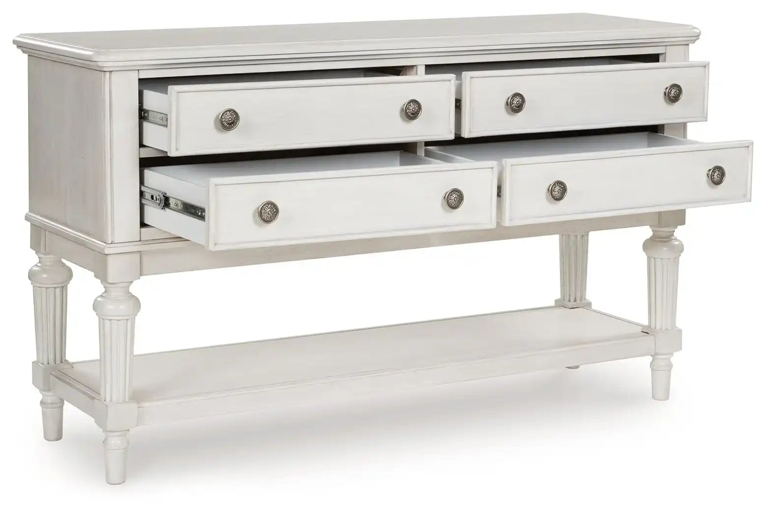 Montelaine - Dining Room Server - Antique White - Best Buy Furniture