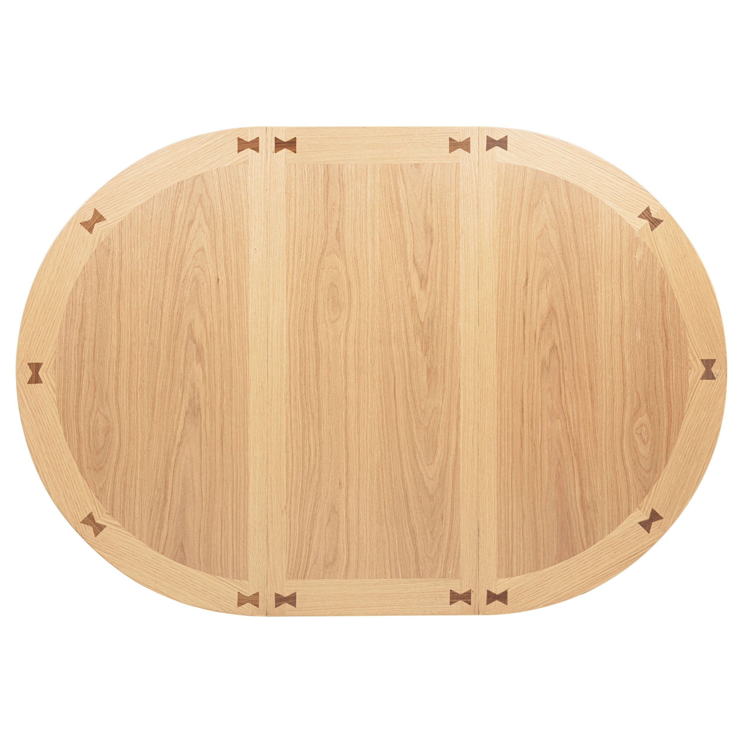 Lavon Oval 60-inch Counter Height Extension Dining Table Light Oak-