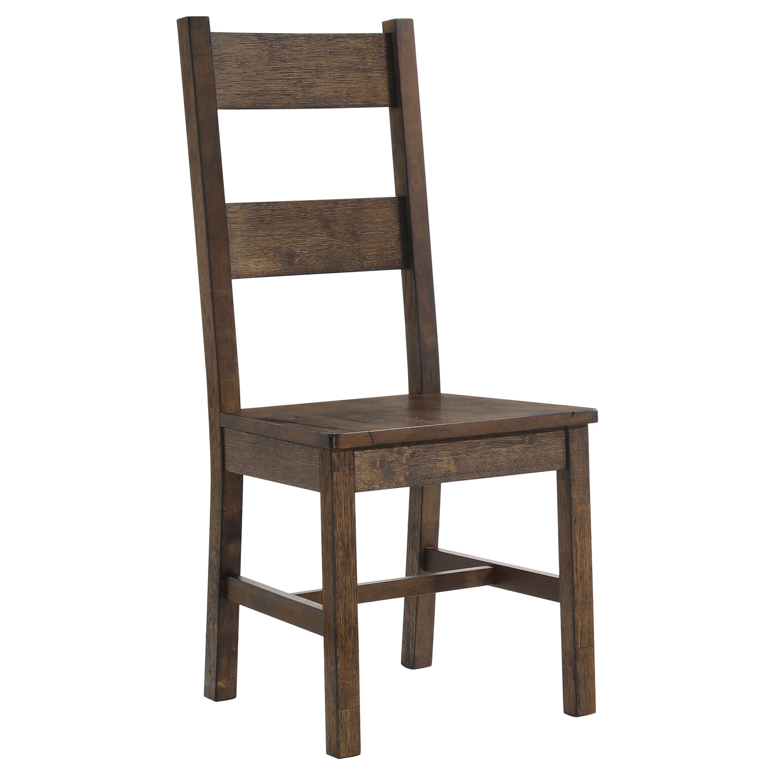 Coleman Dining Side Chair Rustic Golden Brown (Set of 2)-CoasterEveryday