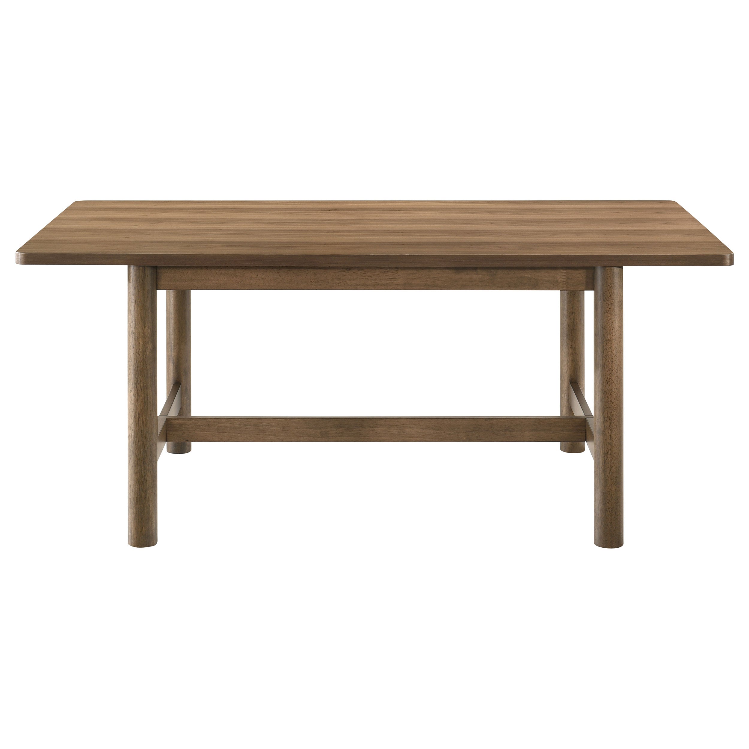 Crestmore 71-inch Rectangular Wood Dining Table Walnut-