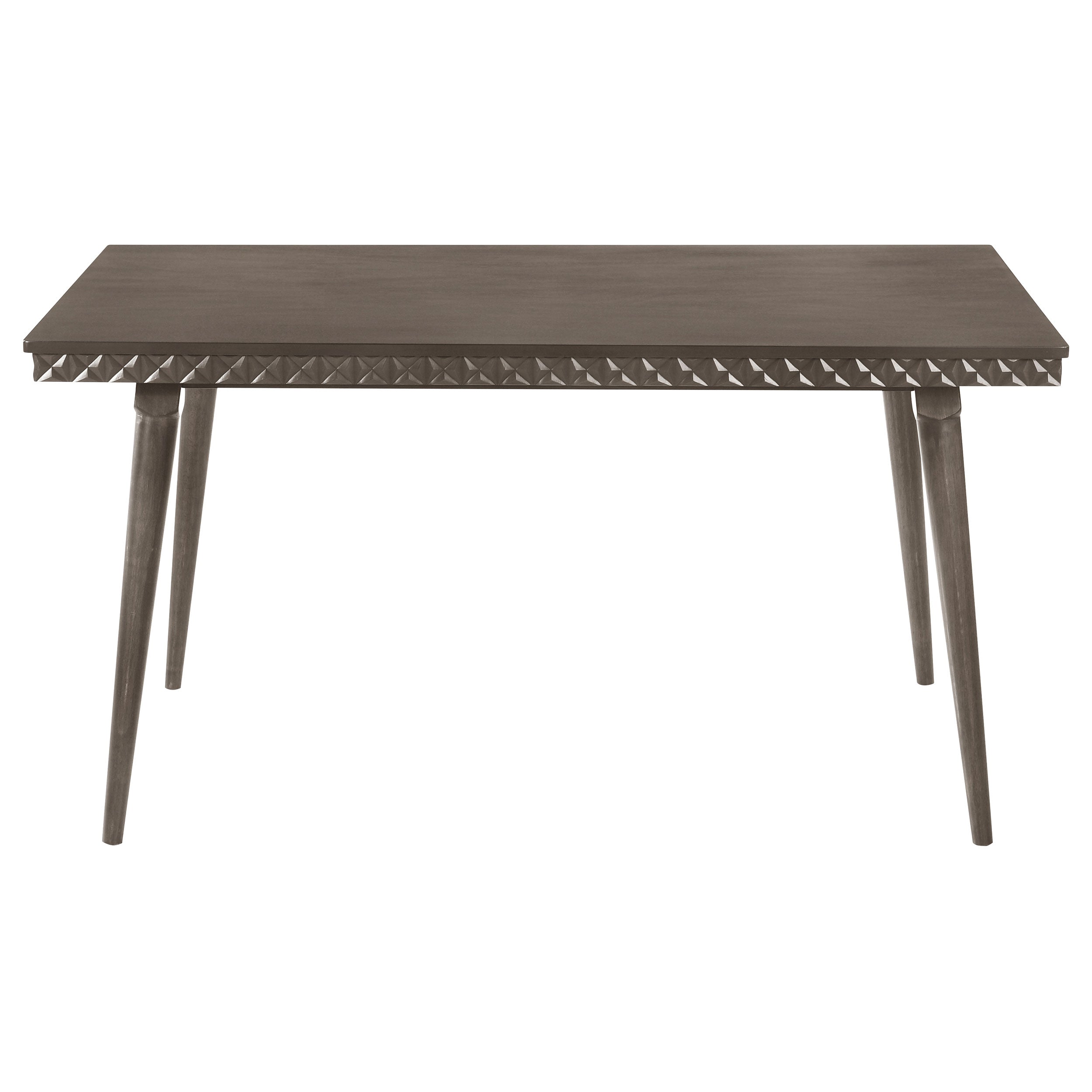 Onslow 59-inch Rectangular Wood Dining Table Dark Brown-